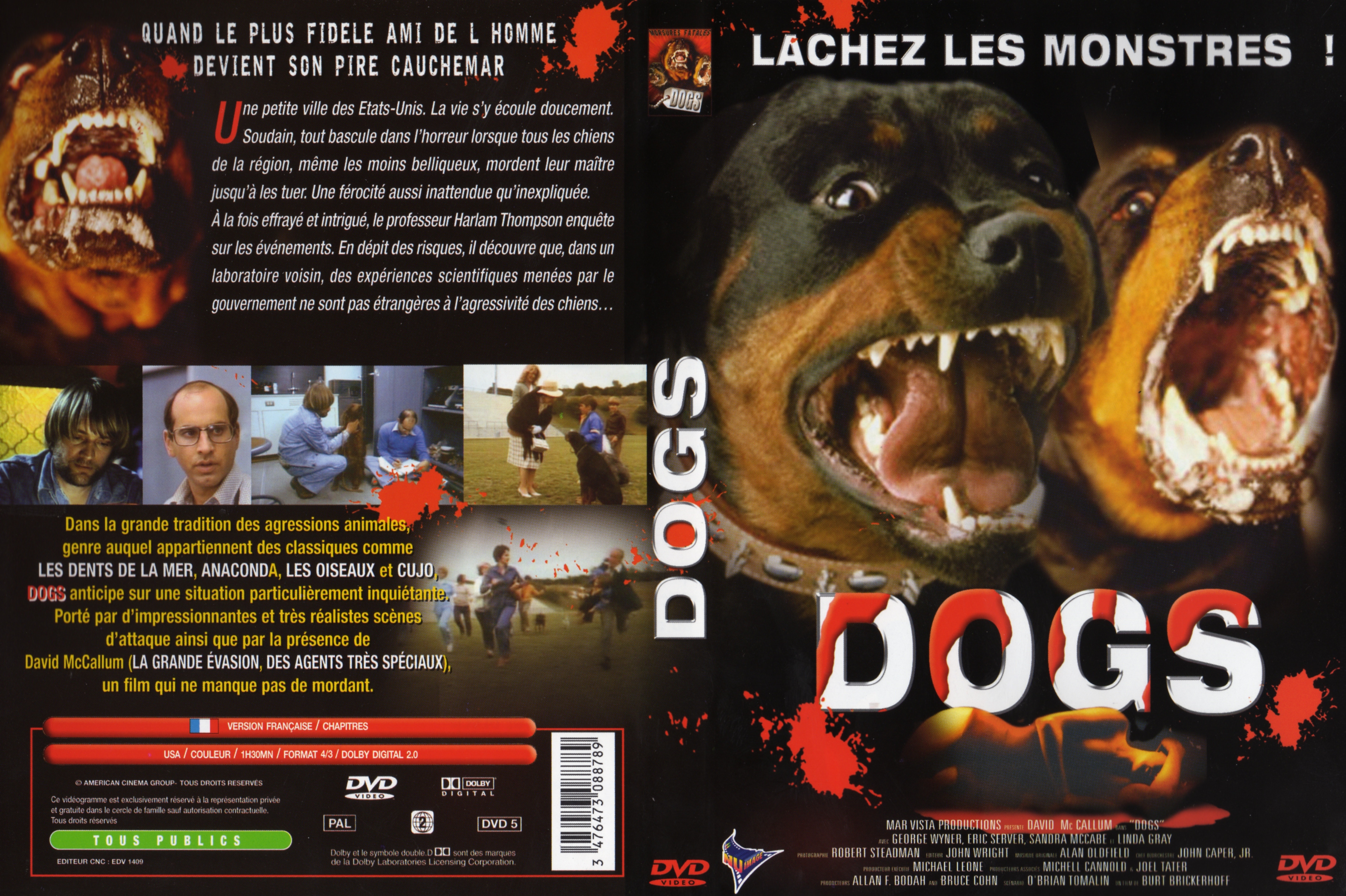 Jaquette DVD Dogs