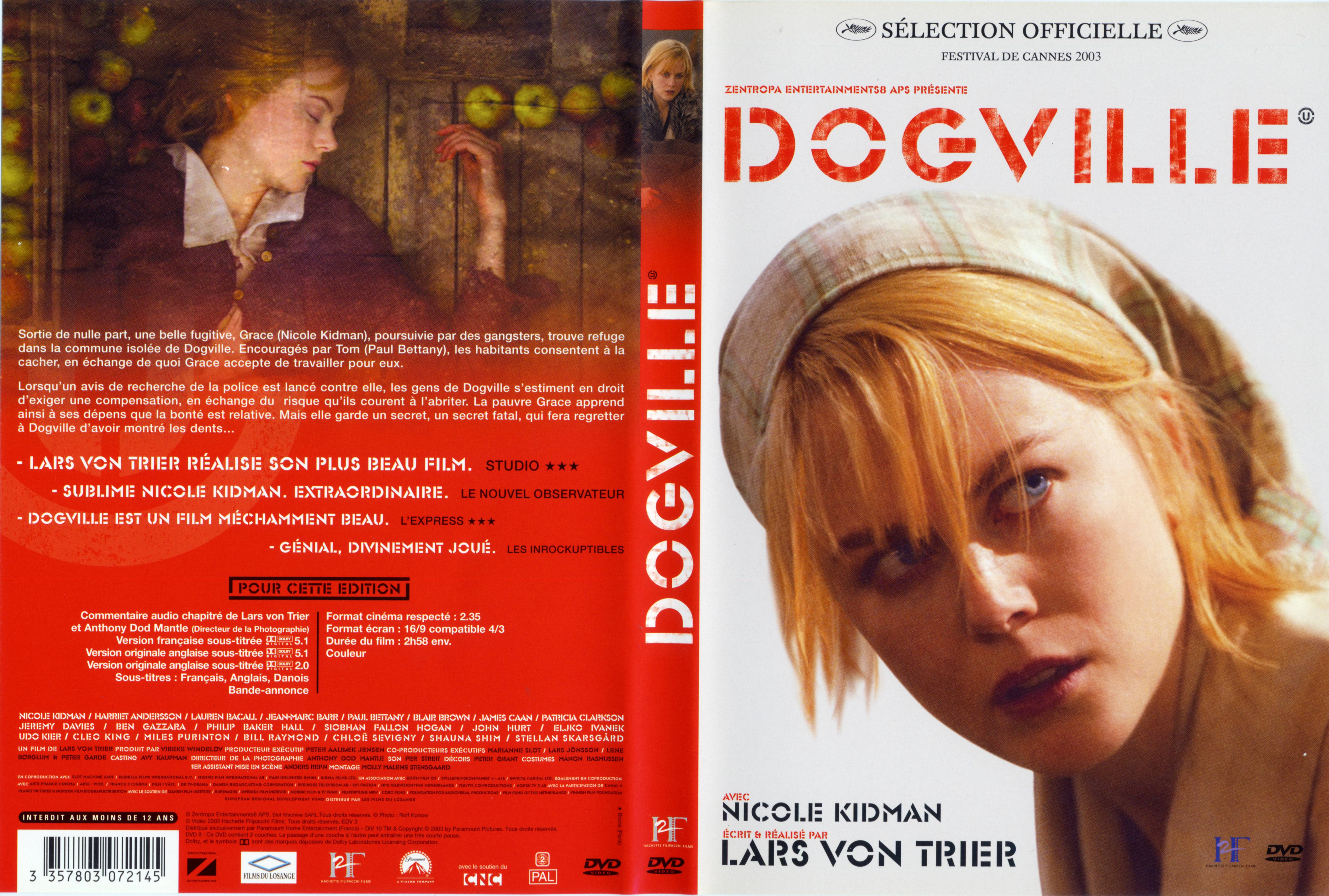 Jaquette DVD Dogville v2