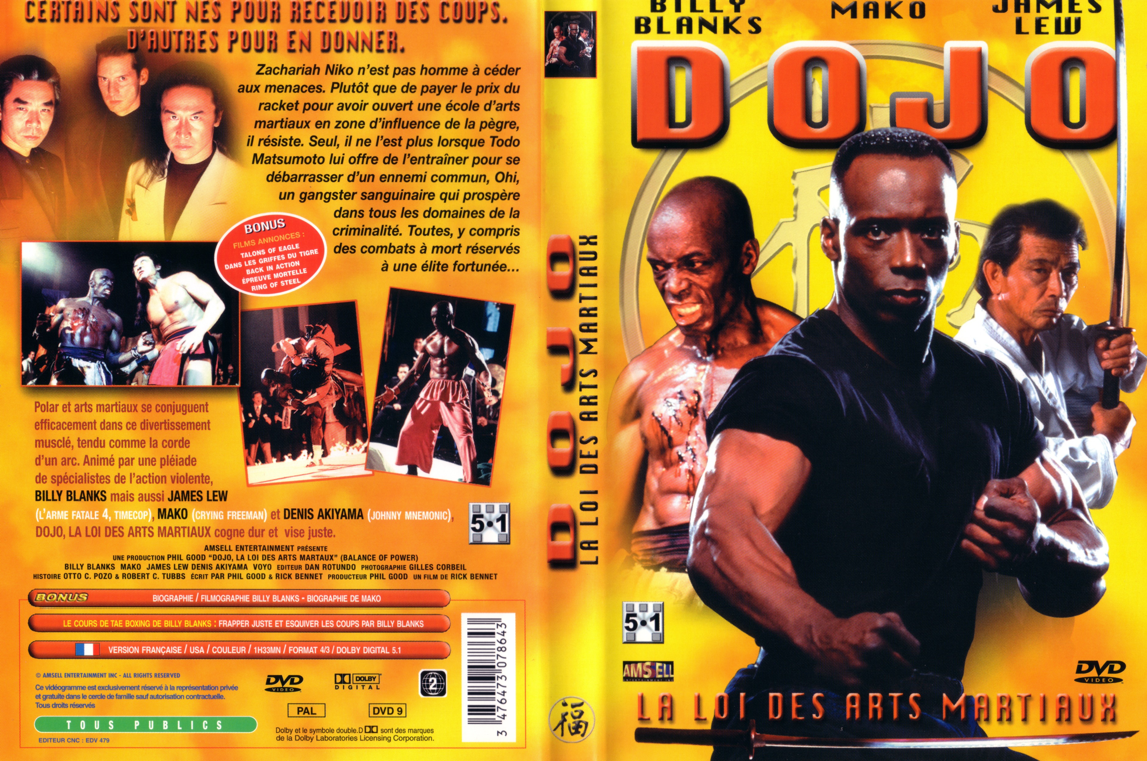 Jaquette DVD Dojo
