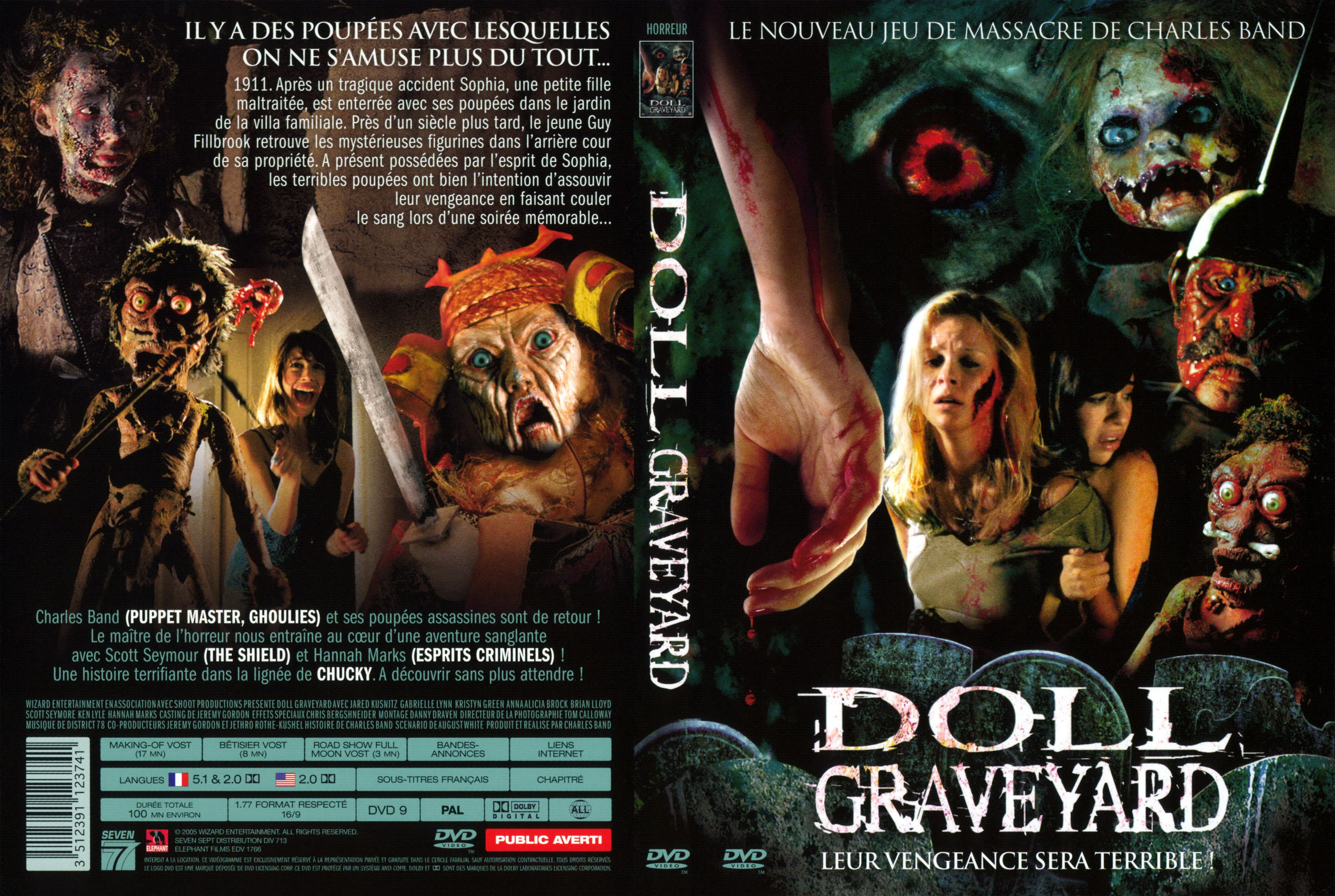 Jaquette DVD Doll graveyard