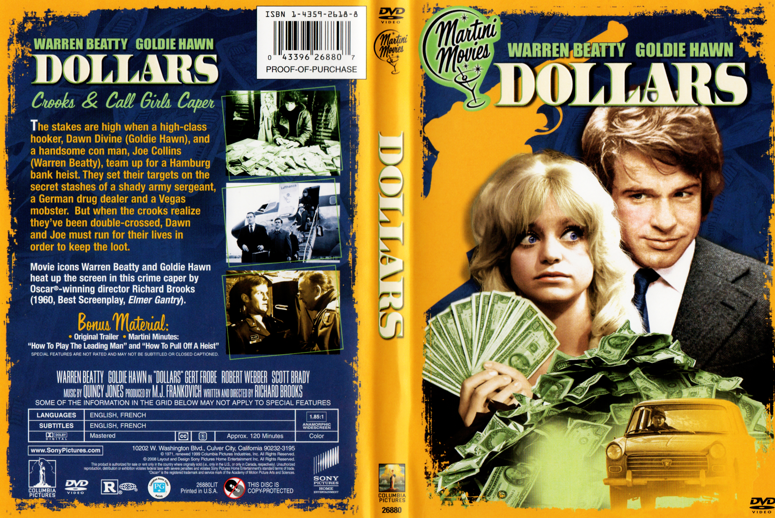 Jaquette DVD Dollars Zone 1