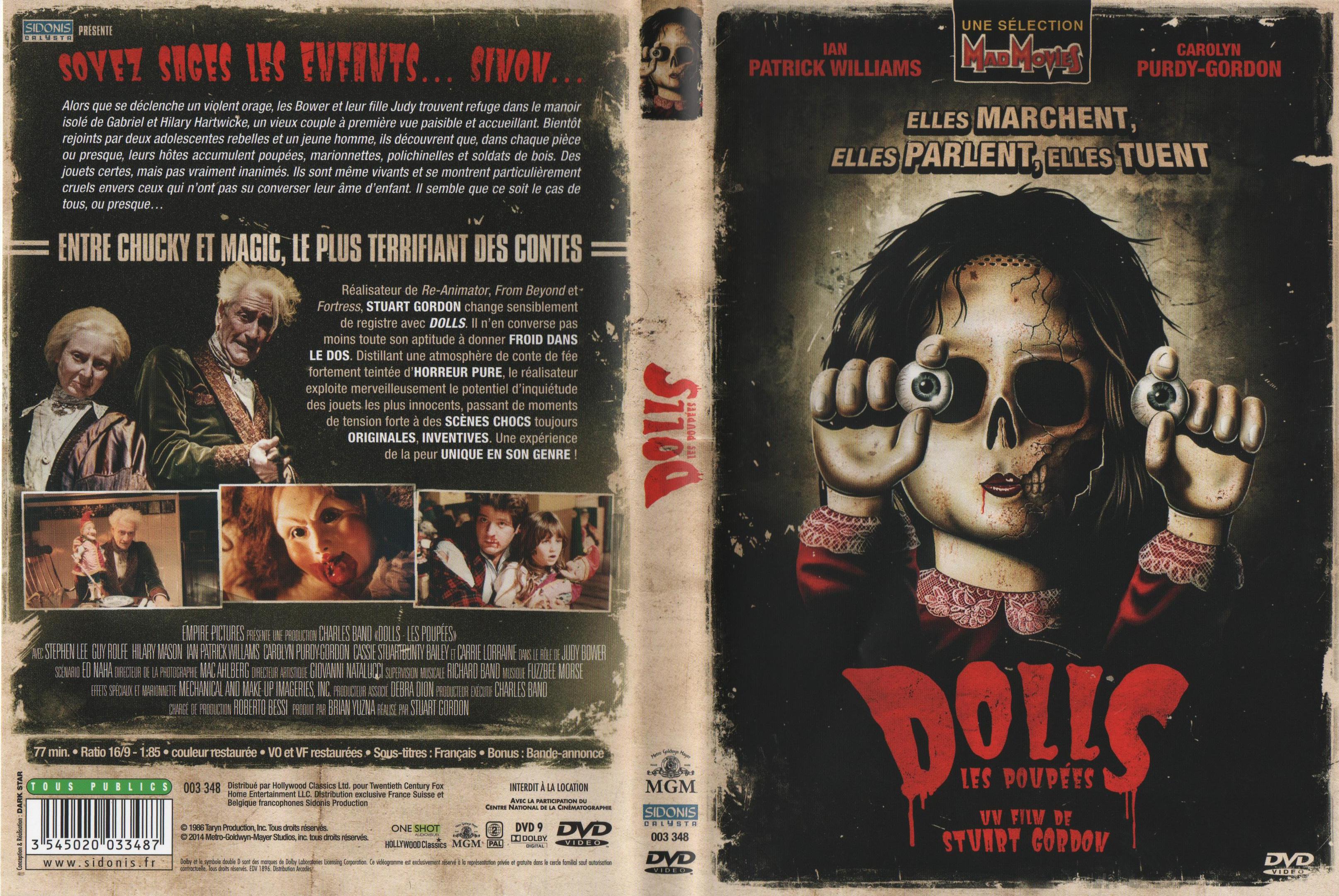 Jaquette DVD Dolls - les Poupes