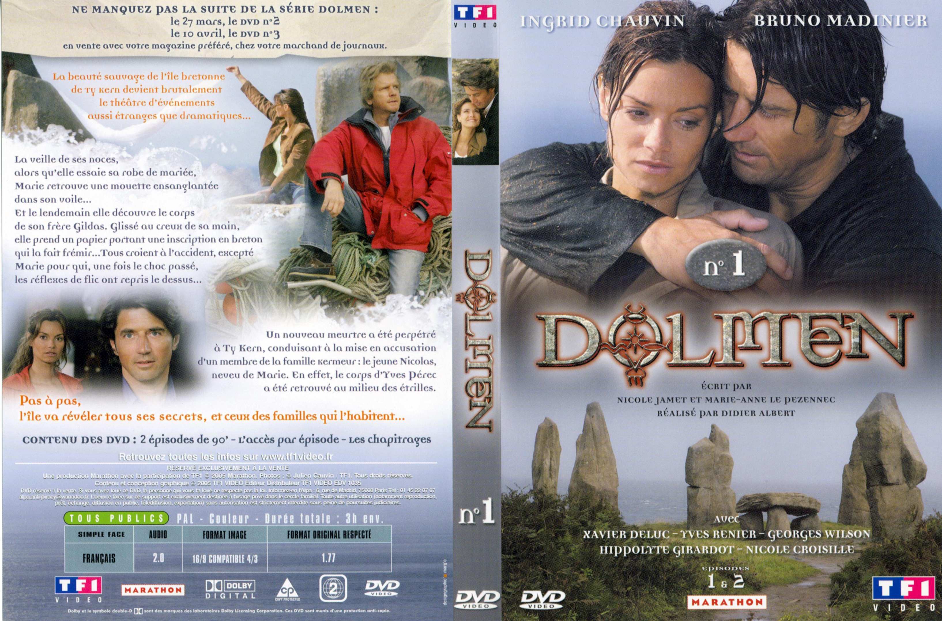 Jaquette DVD Dolmen vol 1