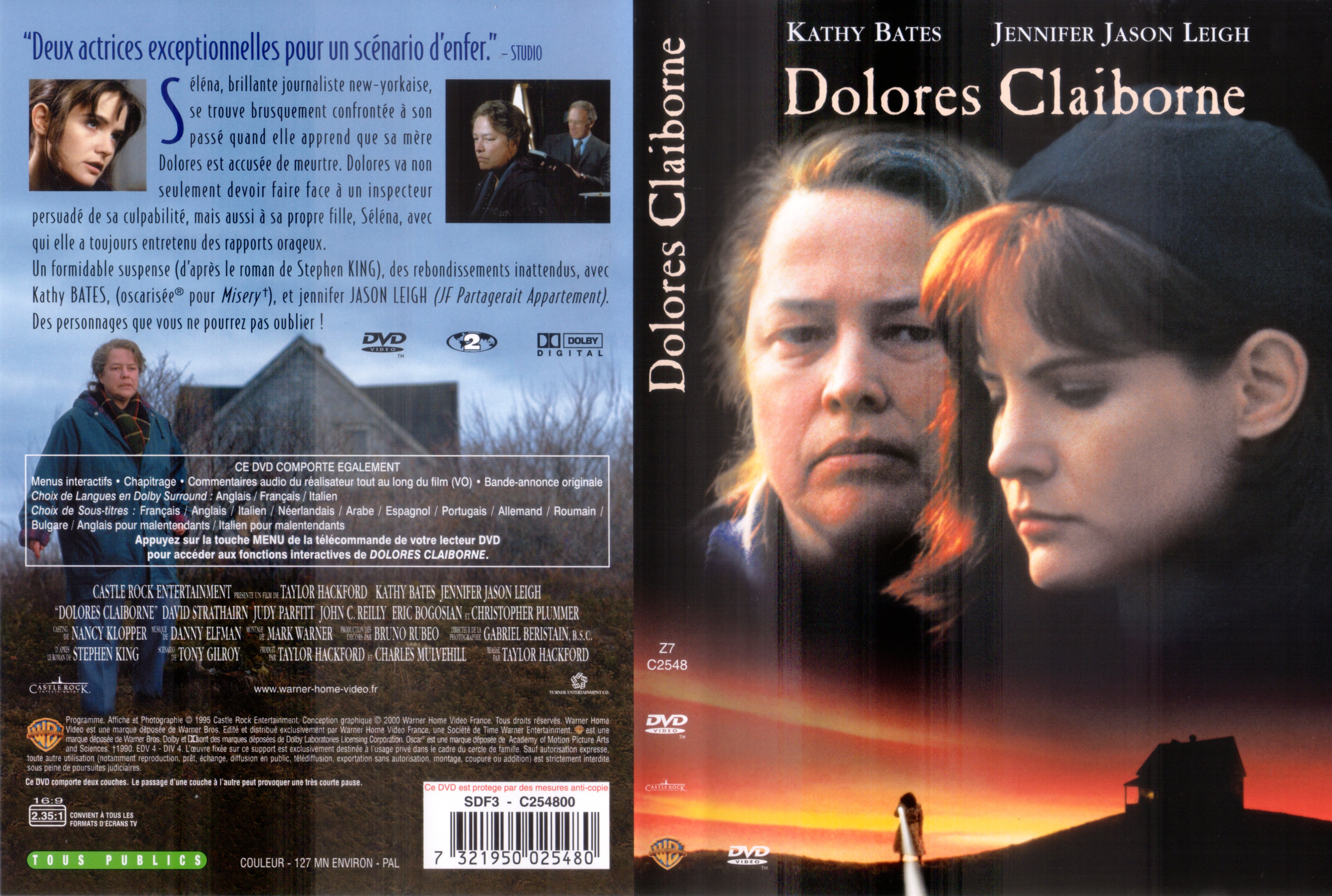 Jaquette DVD Dolores Claiborne