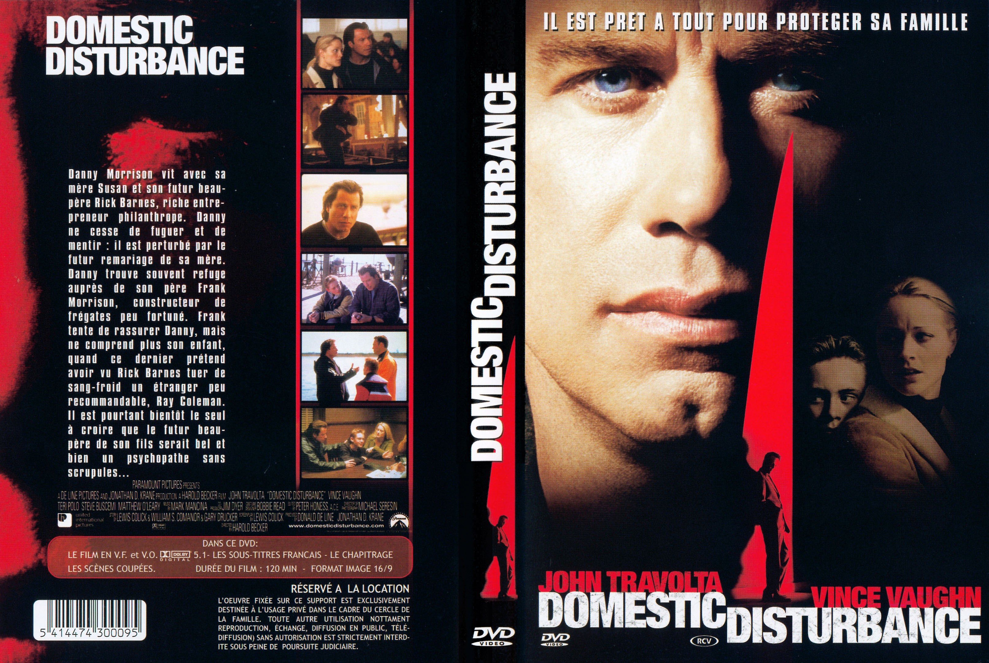 Jaquette DVD Domestic disturbance