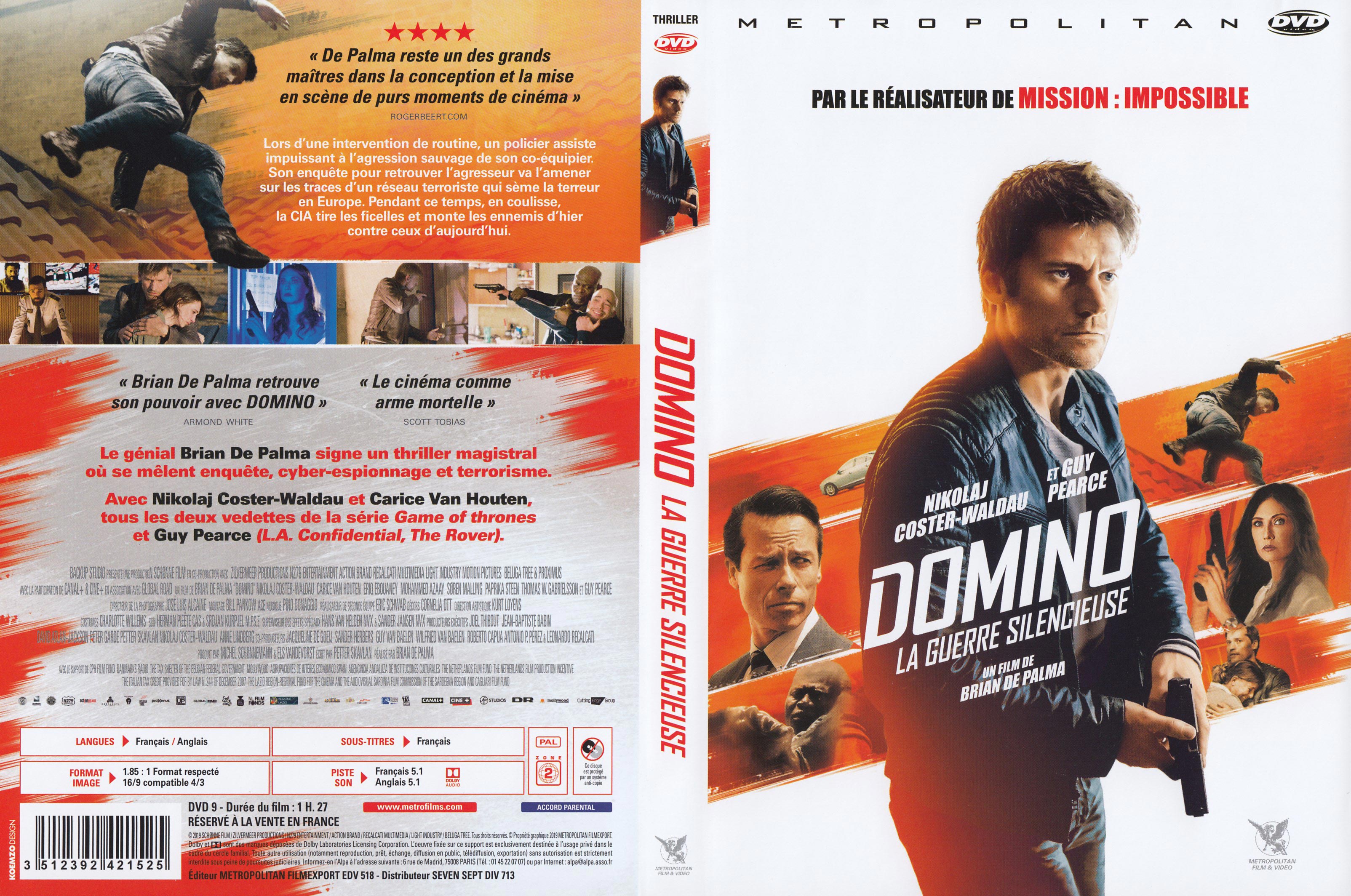 Jaquette DVD Domino la guerre silencieuse
