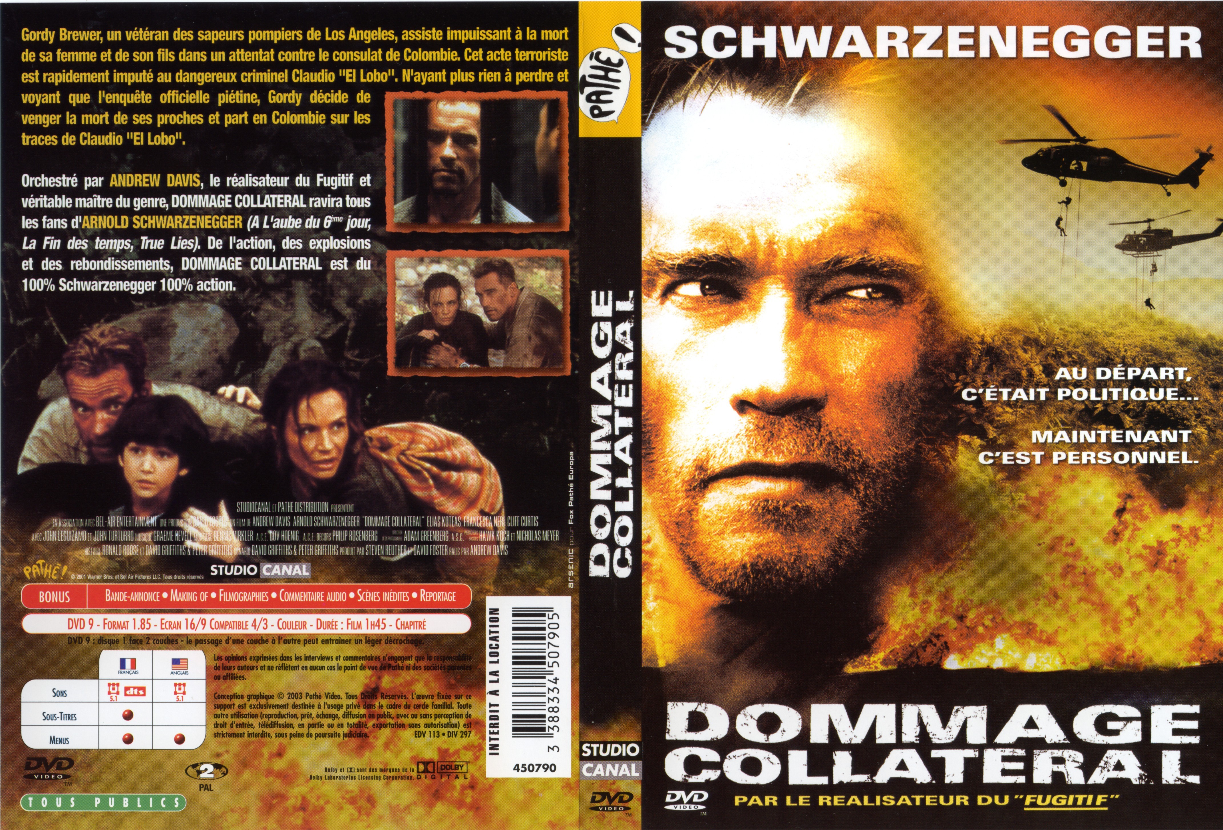 Jaquette DVD Dommage collateral