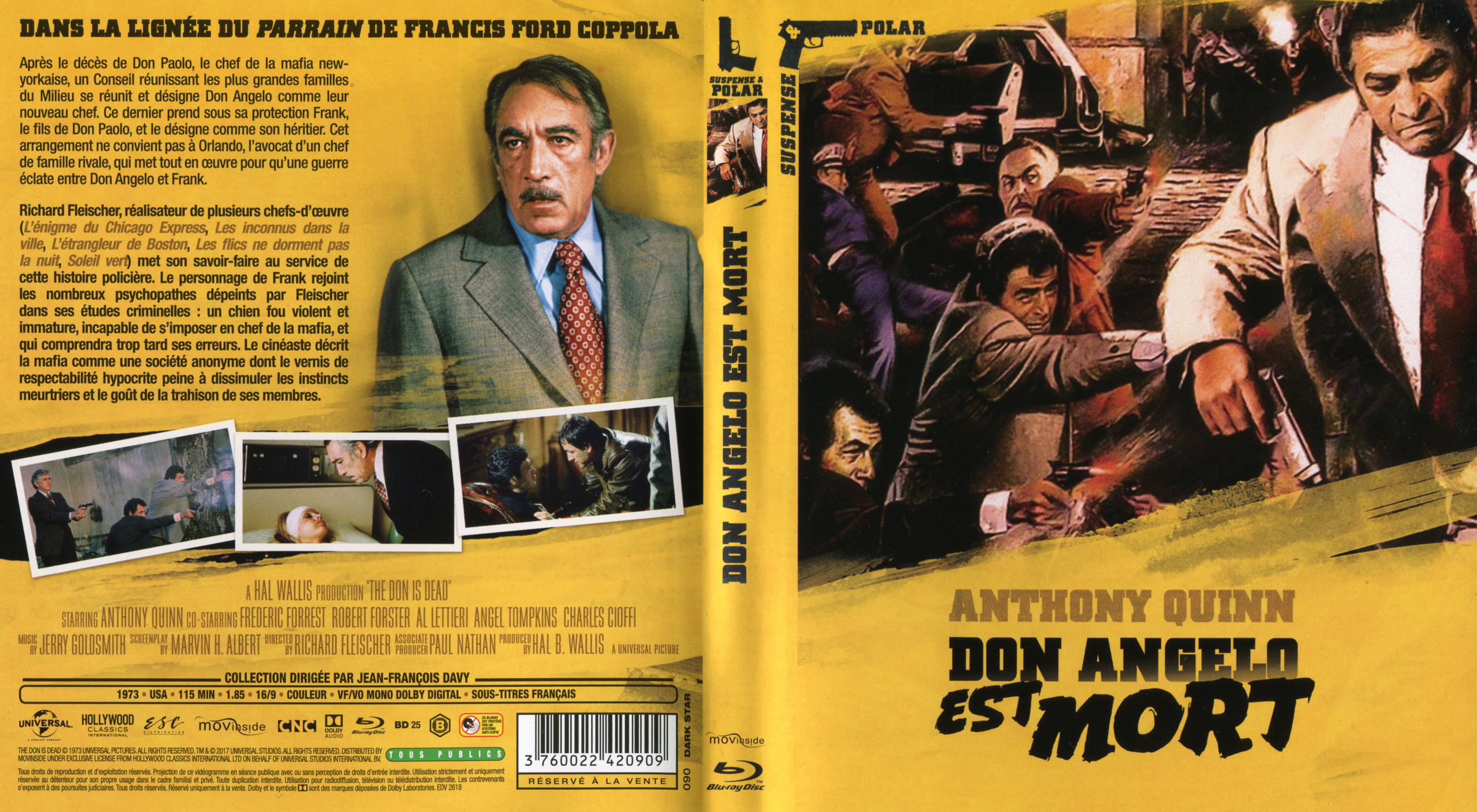 Jaquette DVD Don Angelo est mort (BLU-RAY)