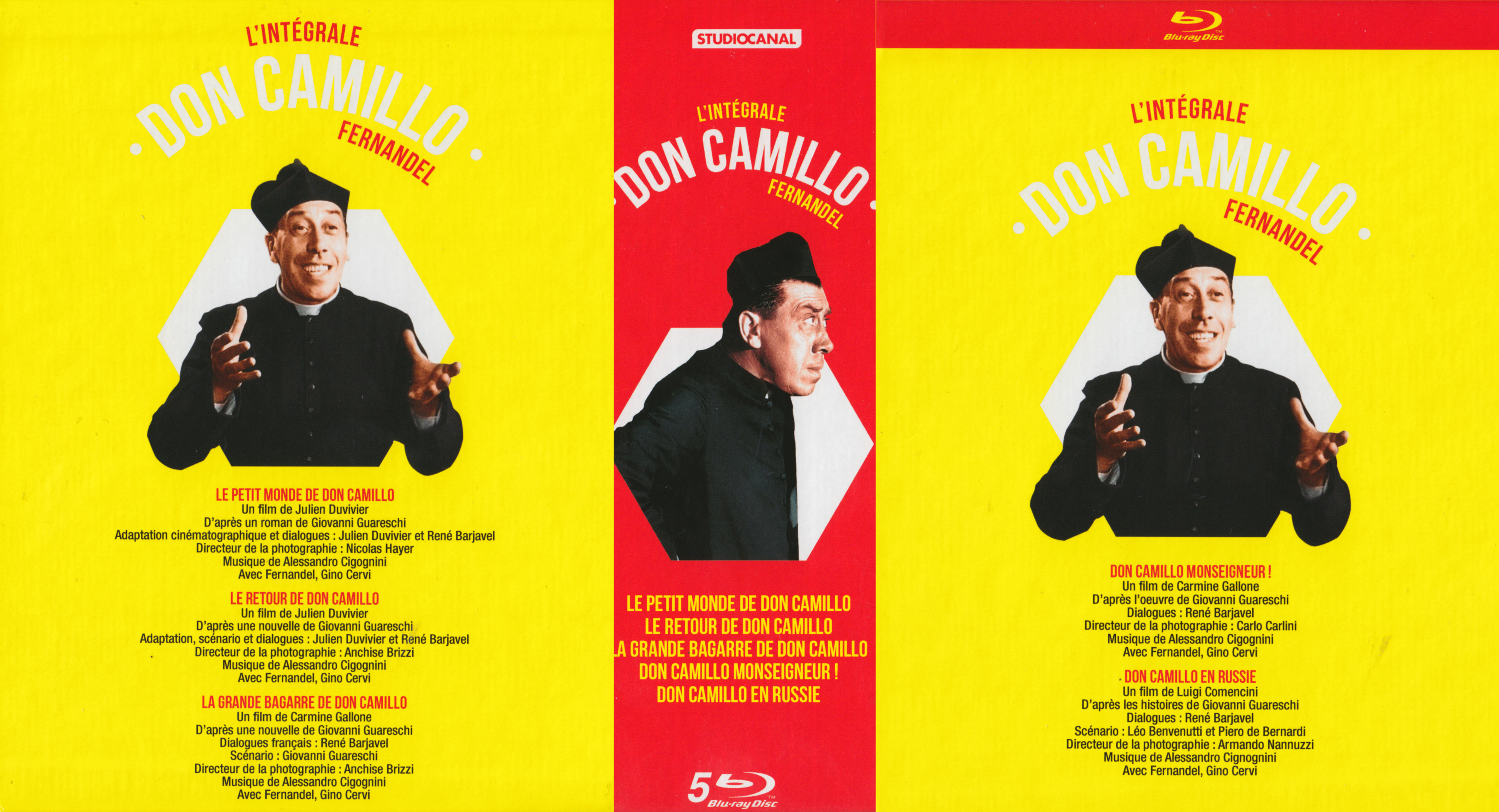 Jaquette DVD Don Camillo COFFRET (BLU-RAY) v2