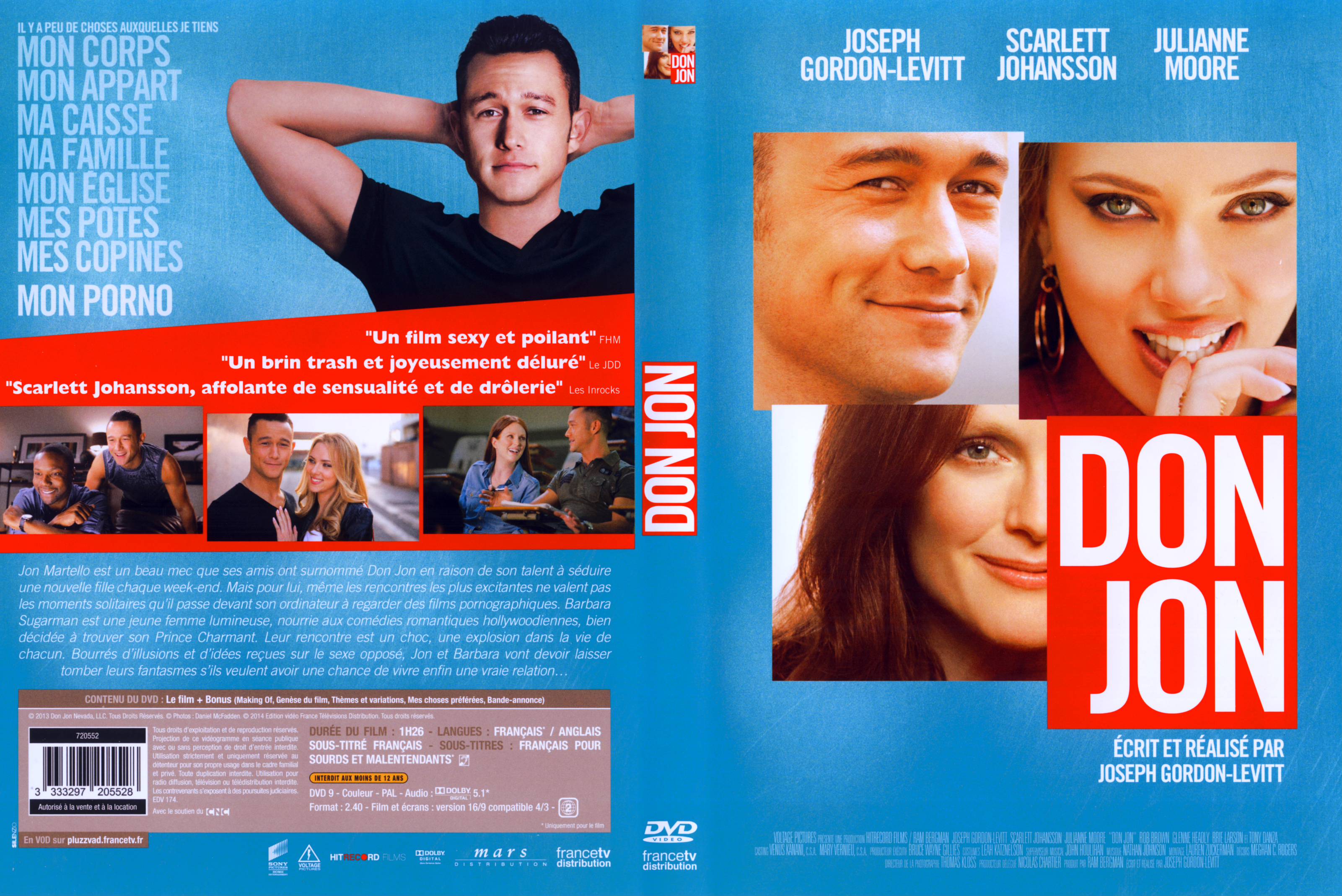 Jaquette DVD Don Jon