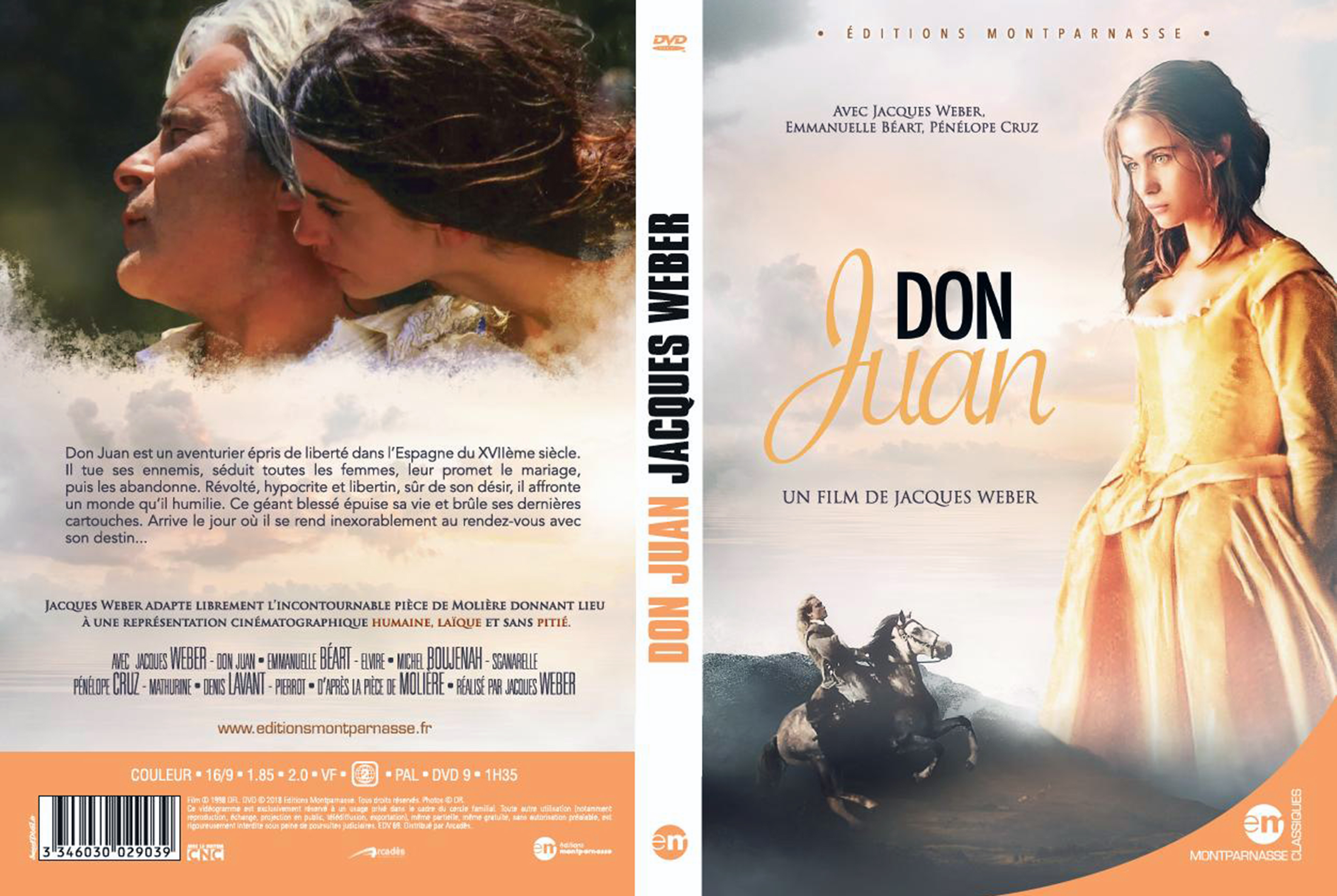 Jaquette DVD Don Juan (1998)