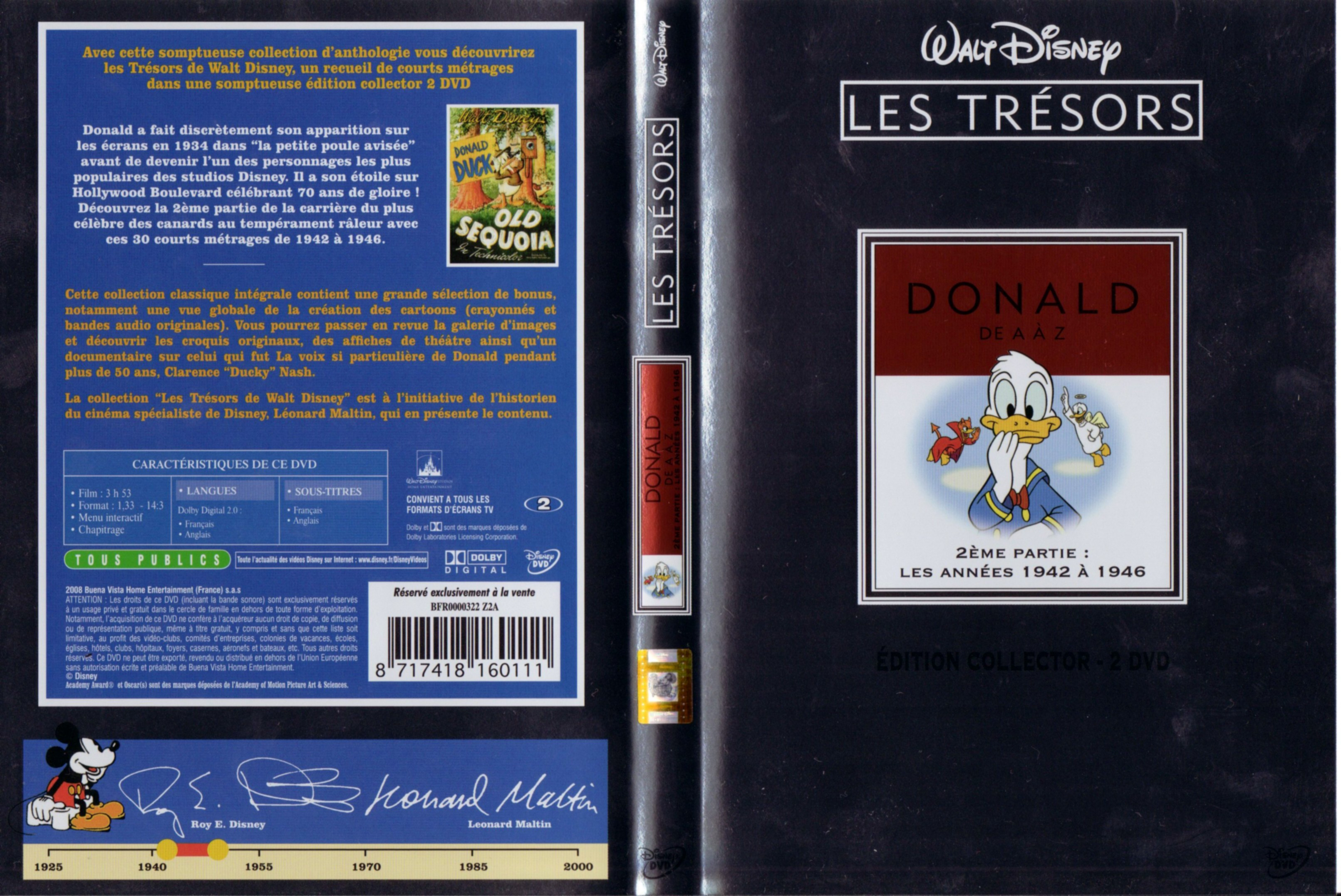 Jaquette DVD Donald l