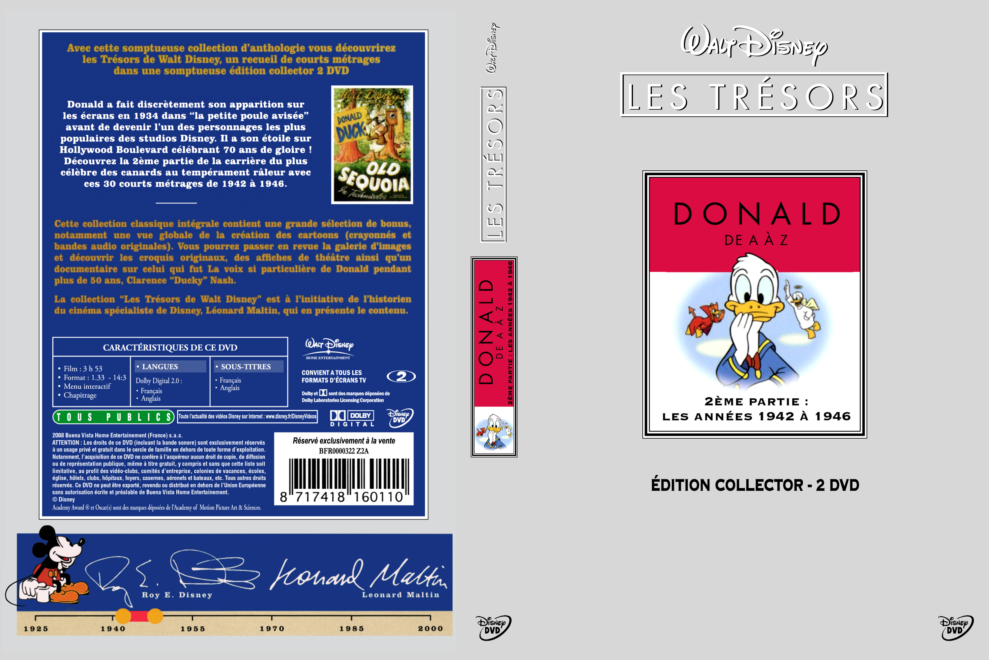 Jaquette DVD Donald l