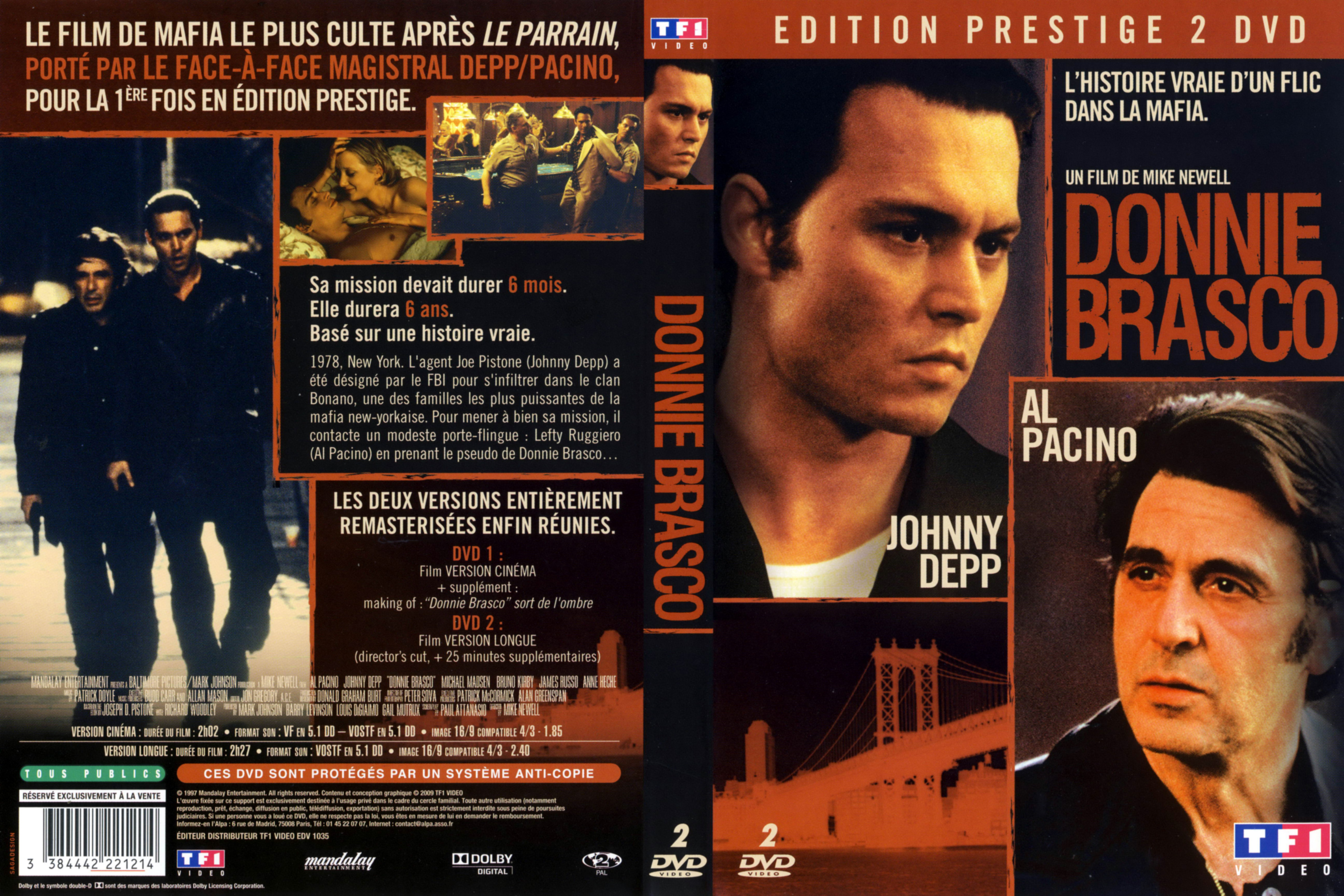 Jaquette DVD Donnie Brasco v2