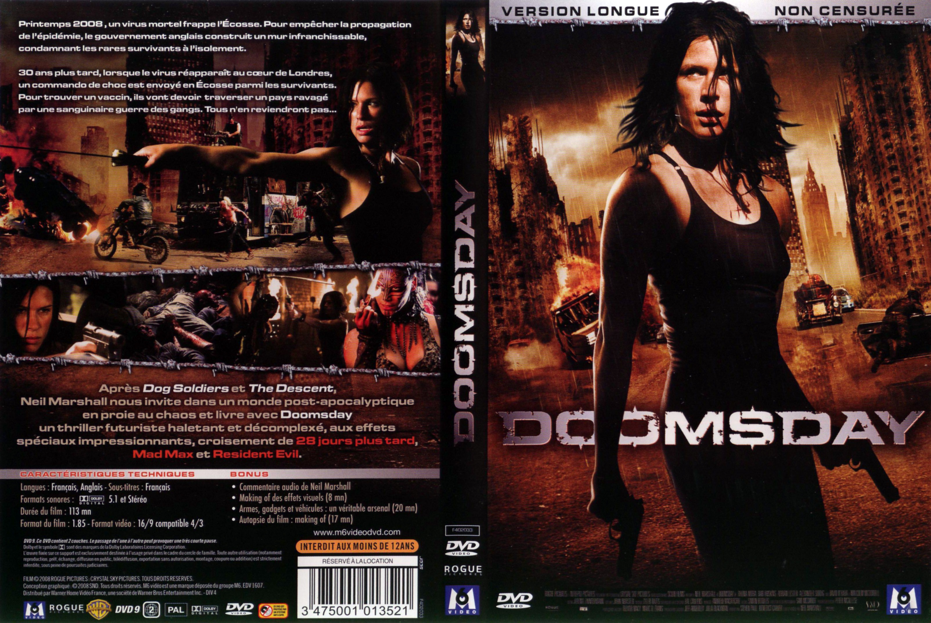 Jaquette DVD Doomsday