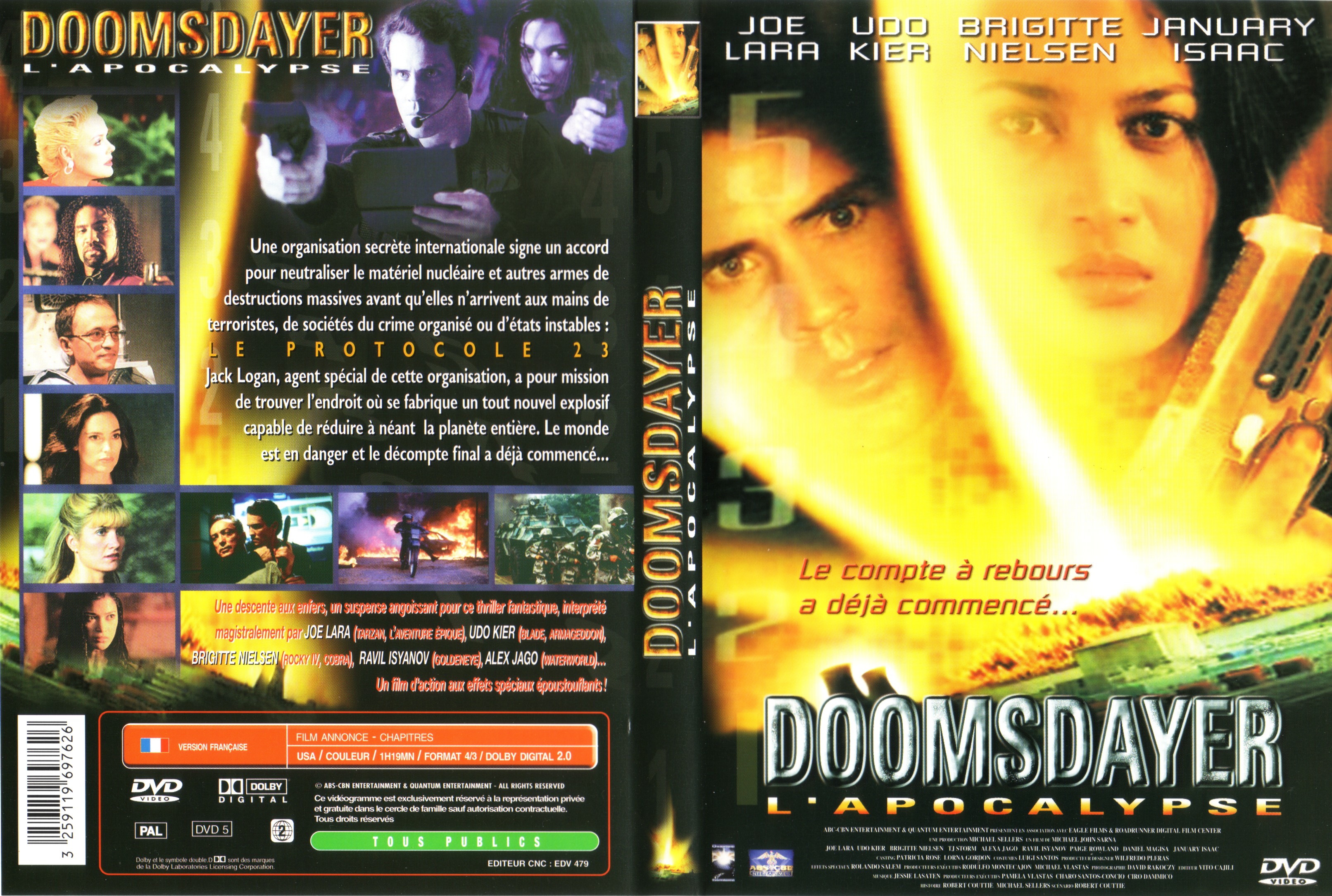 Jaquette DVD Doomsdayer v2