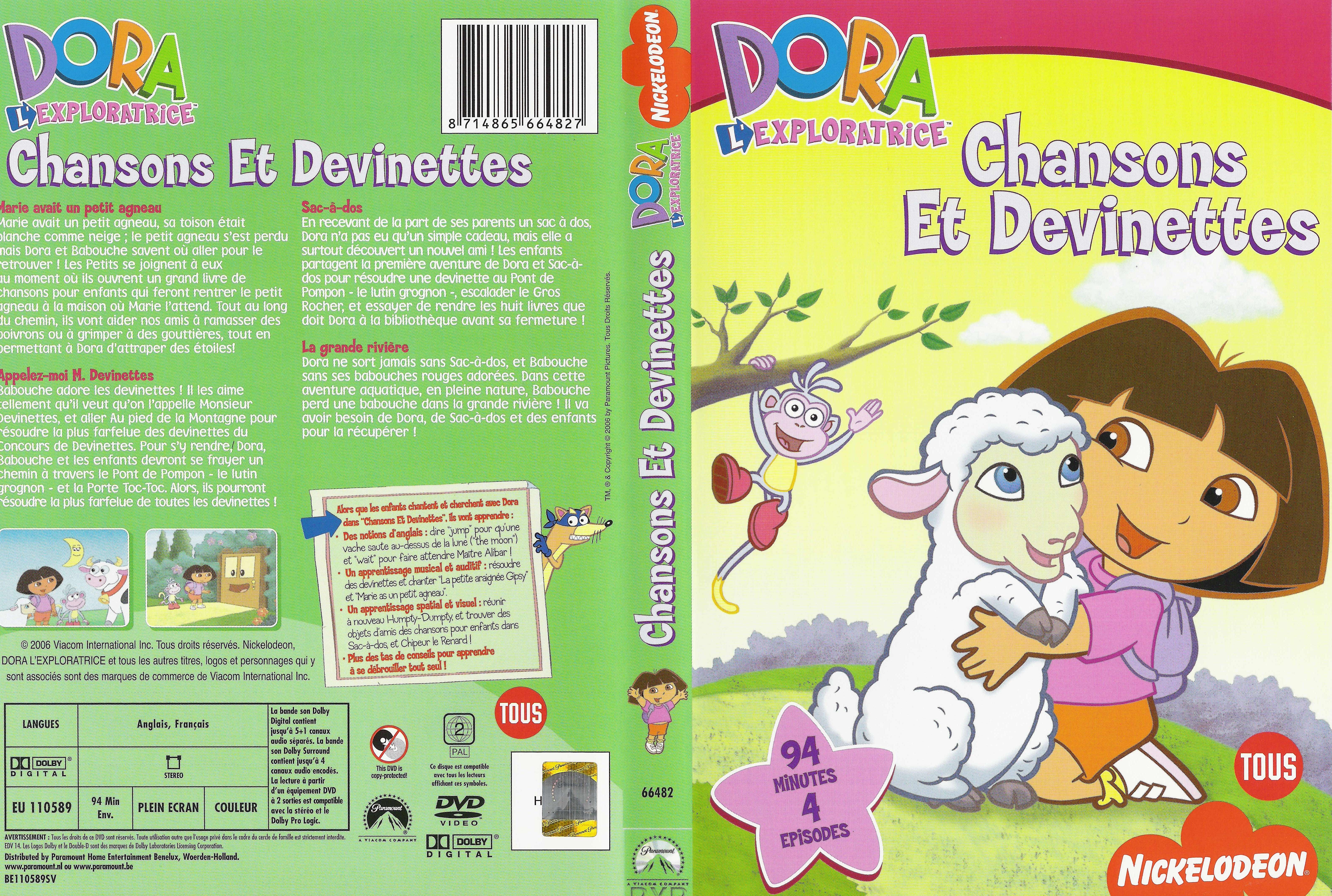 Jaquette DVD Dora l