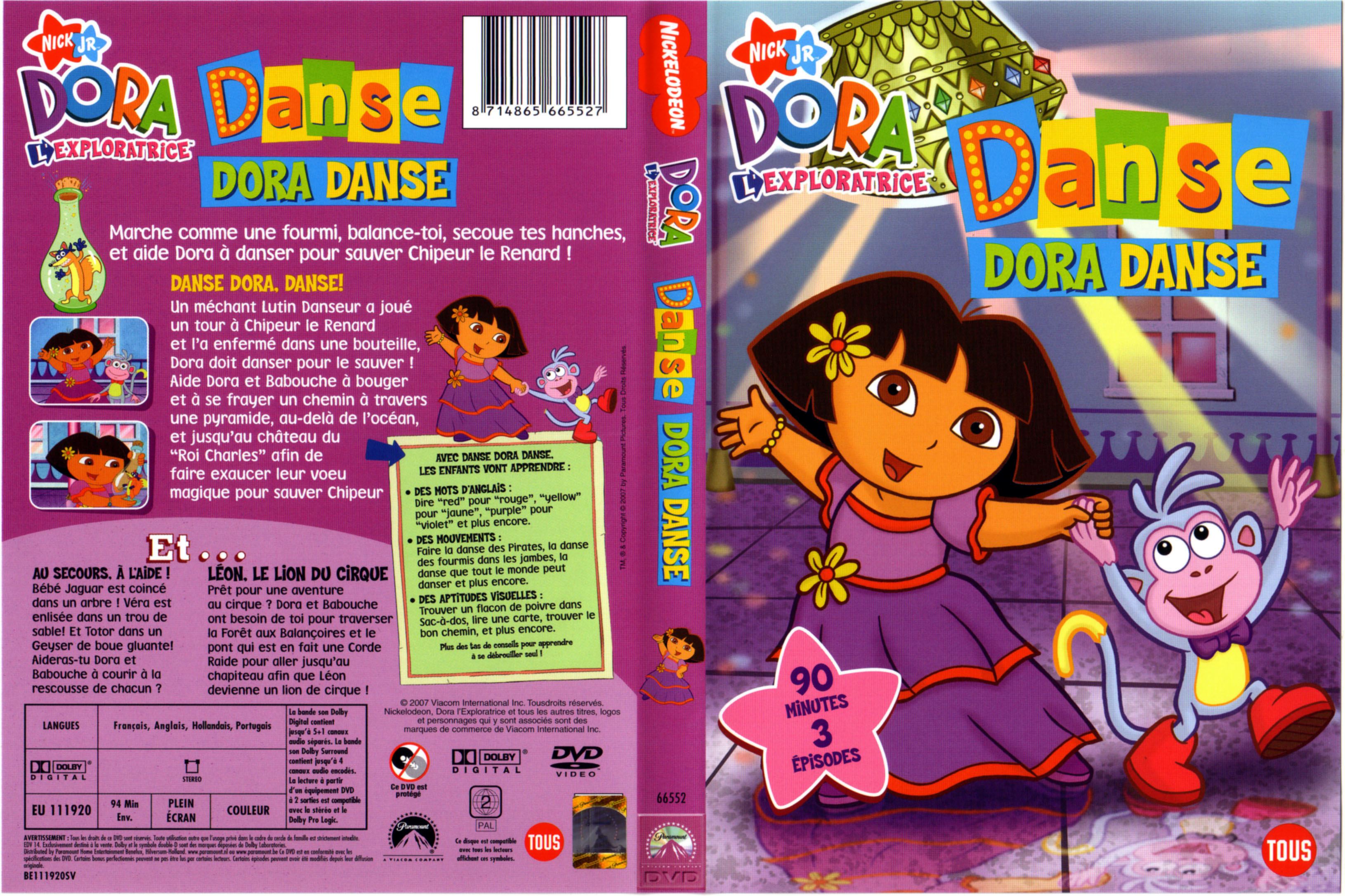 Jaquette DVD Dora l