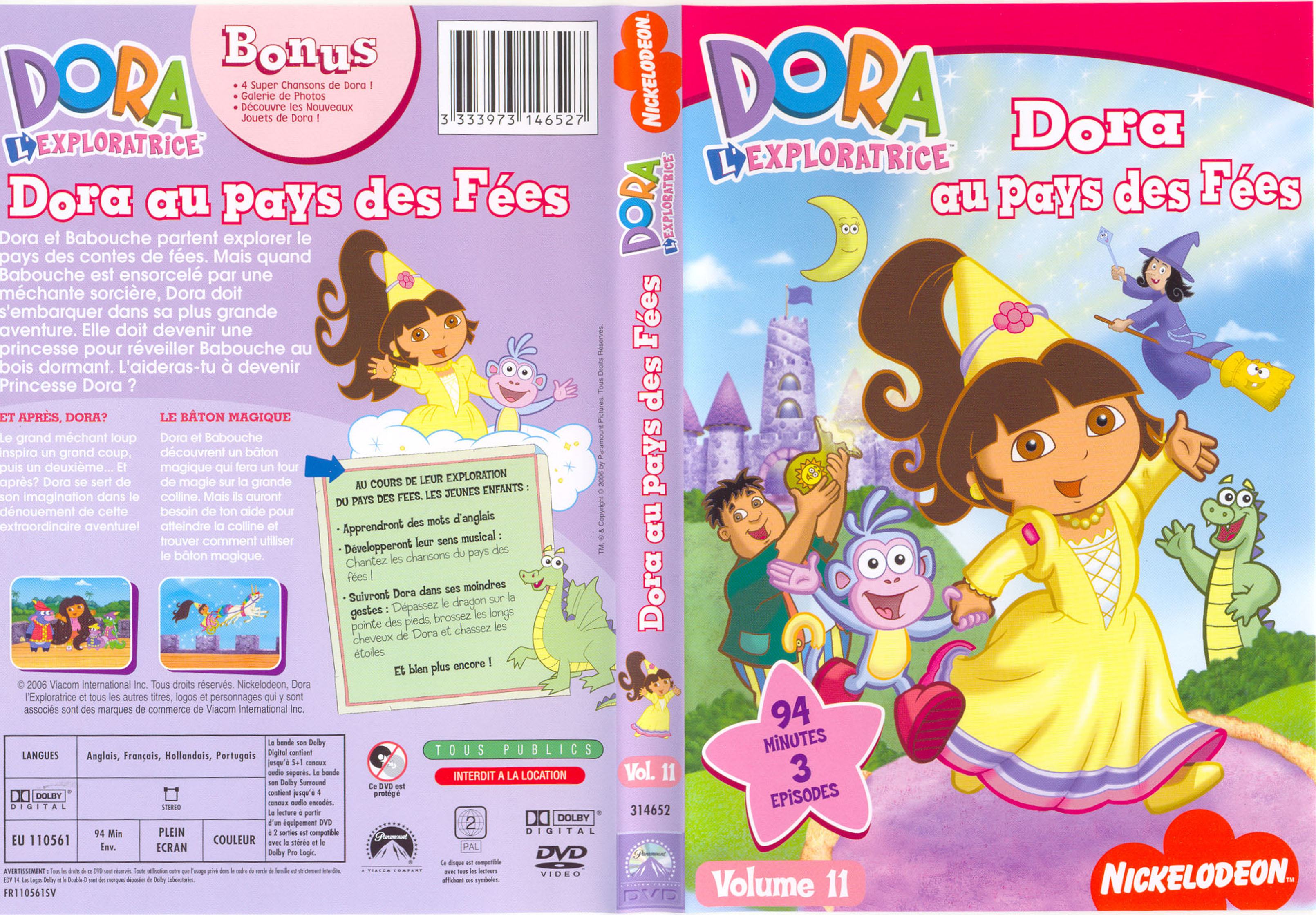 Jaquette DVD Dora l