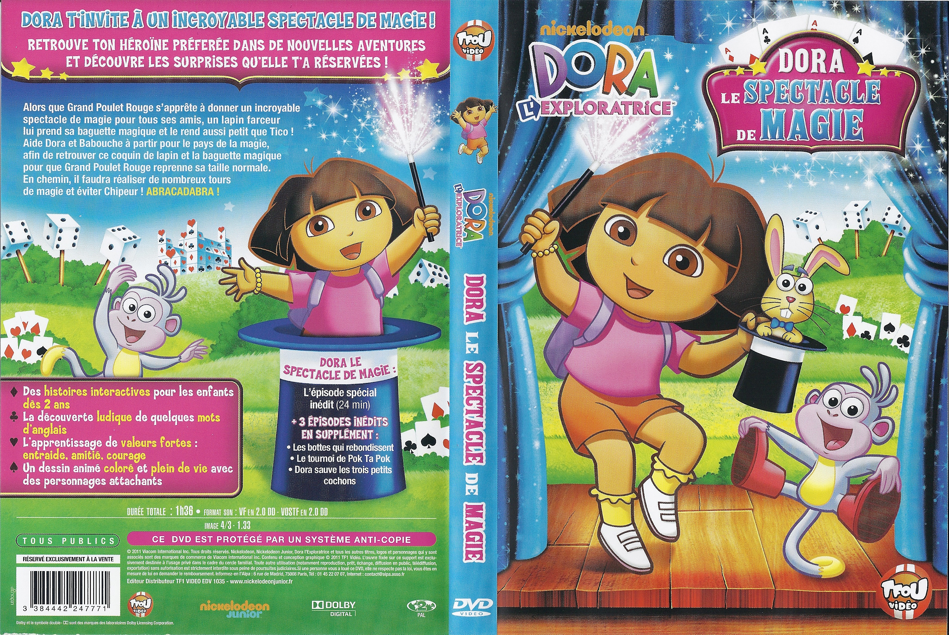 Jaquette DVD Dora l