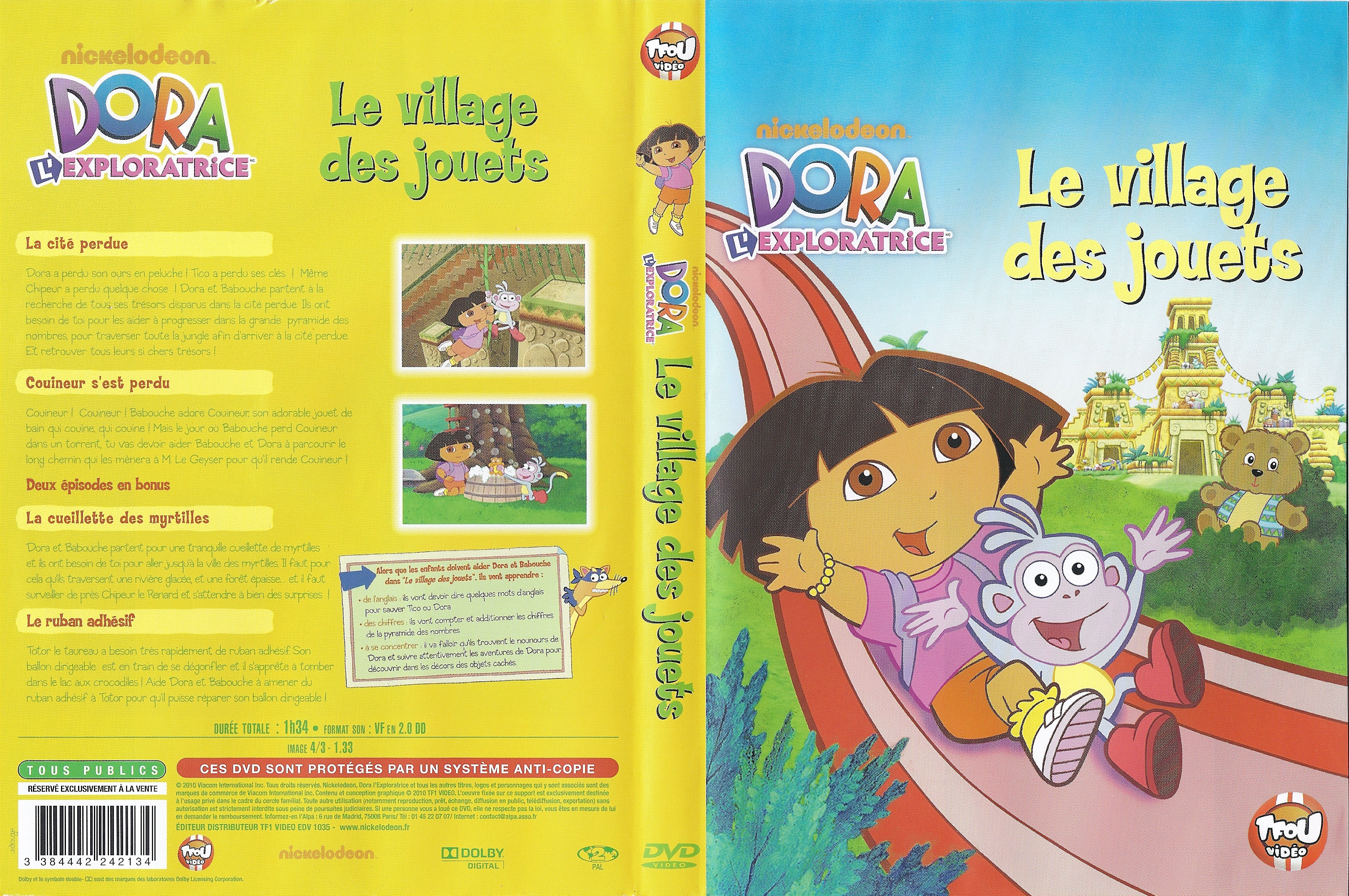 Jaquette DVD Dora l