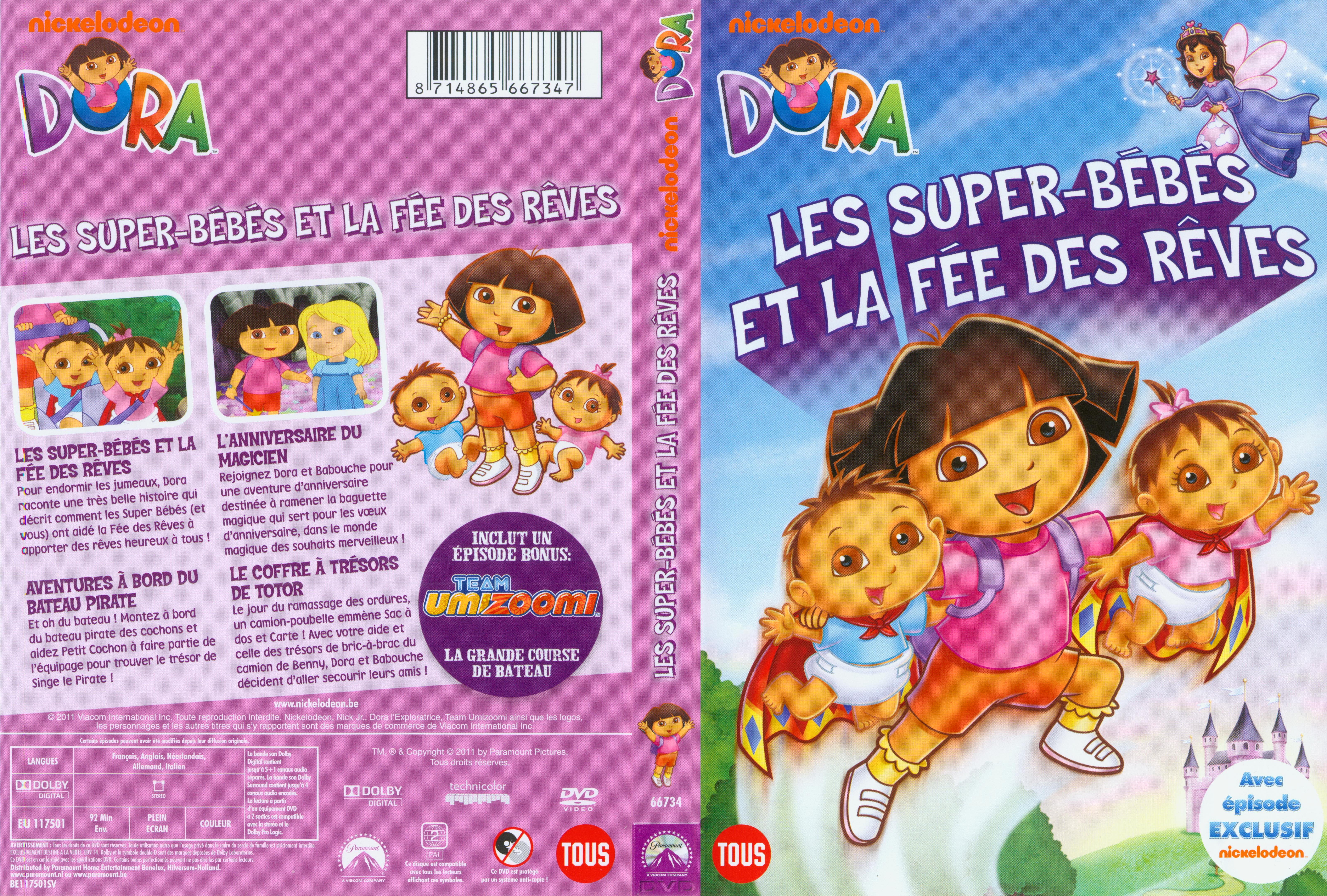 Jaquette DVD Dora l