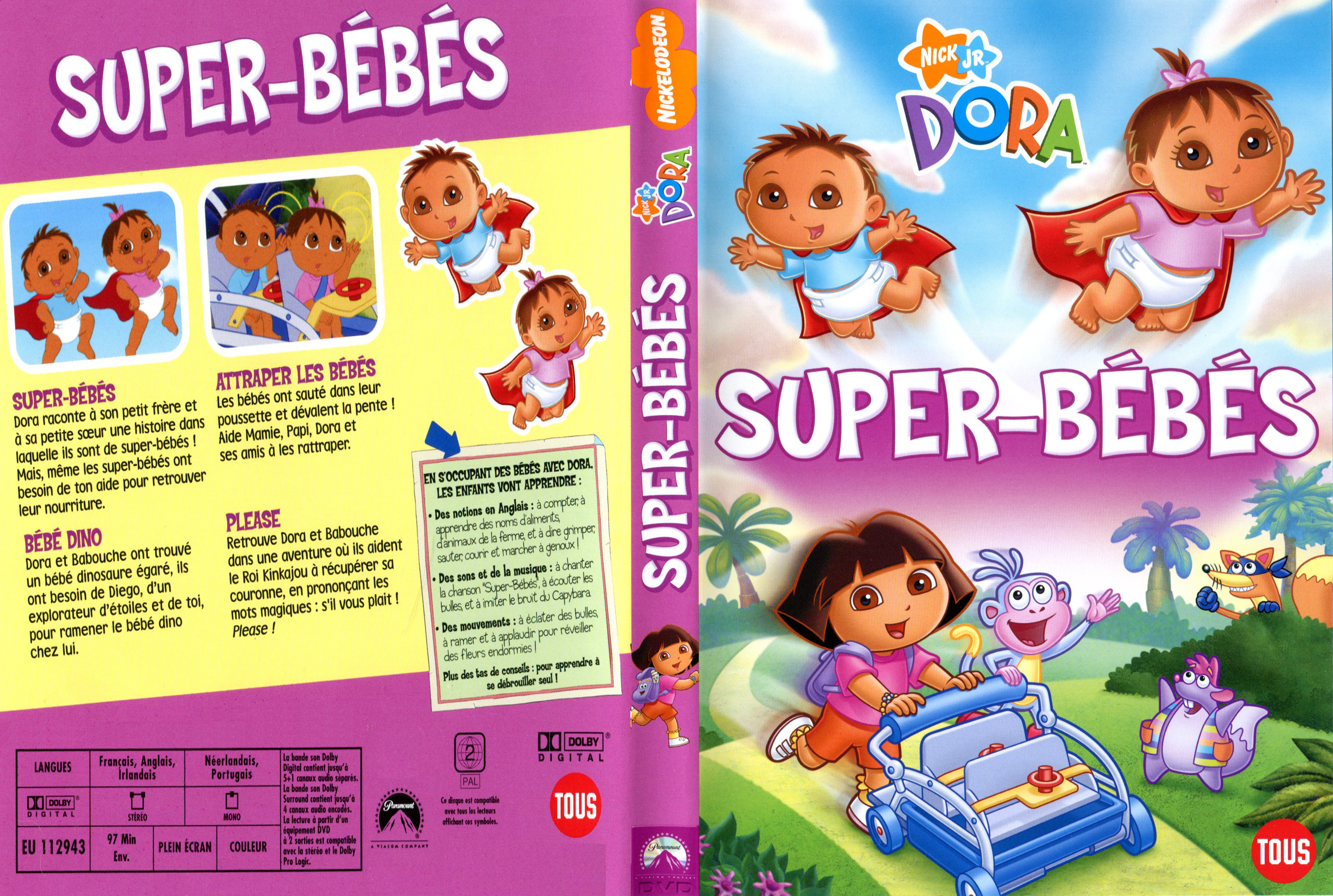 Jaquette DVD Dora l