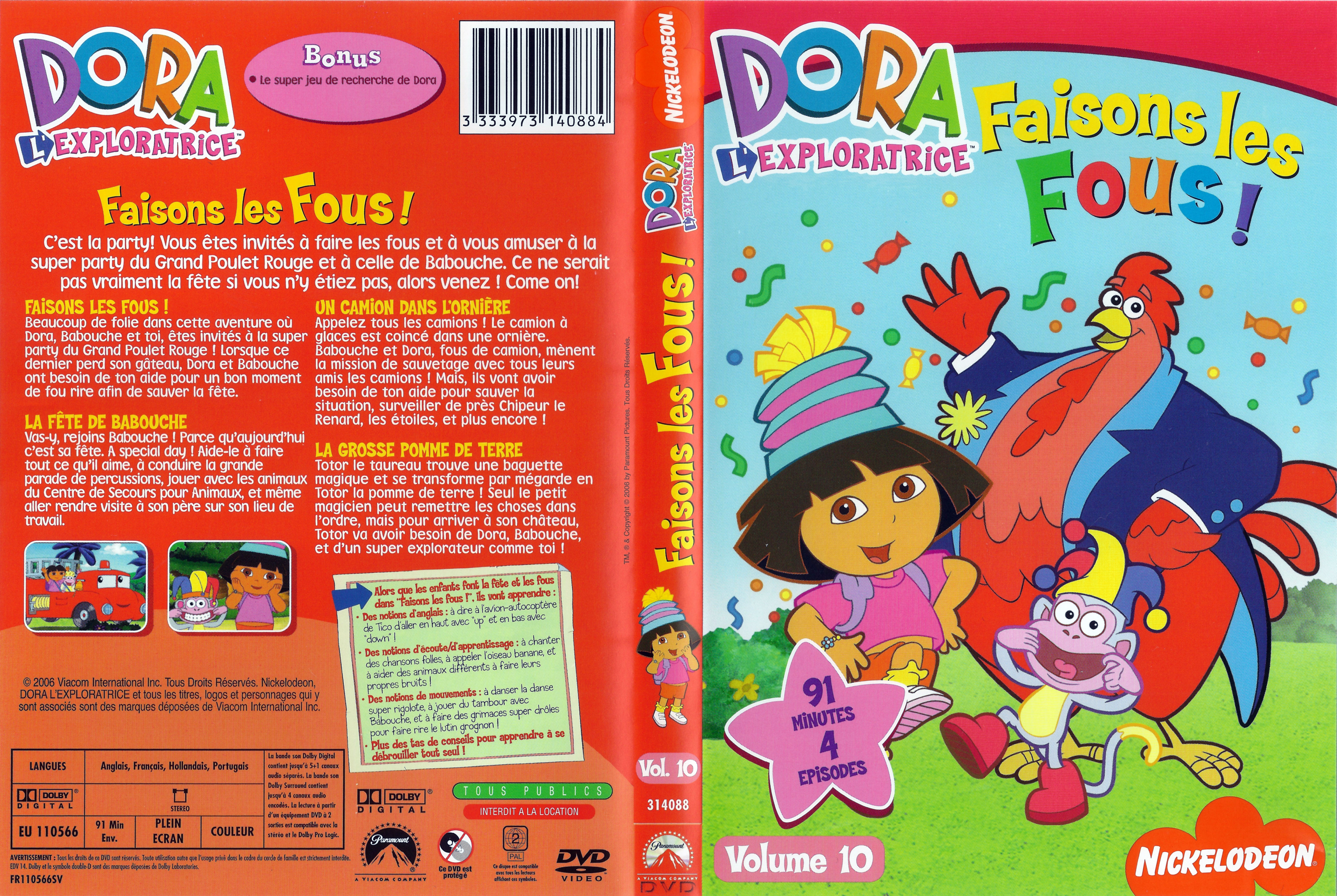 Jaquette DVD Dora l