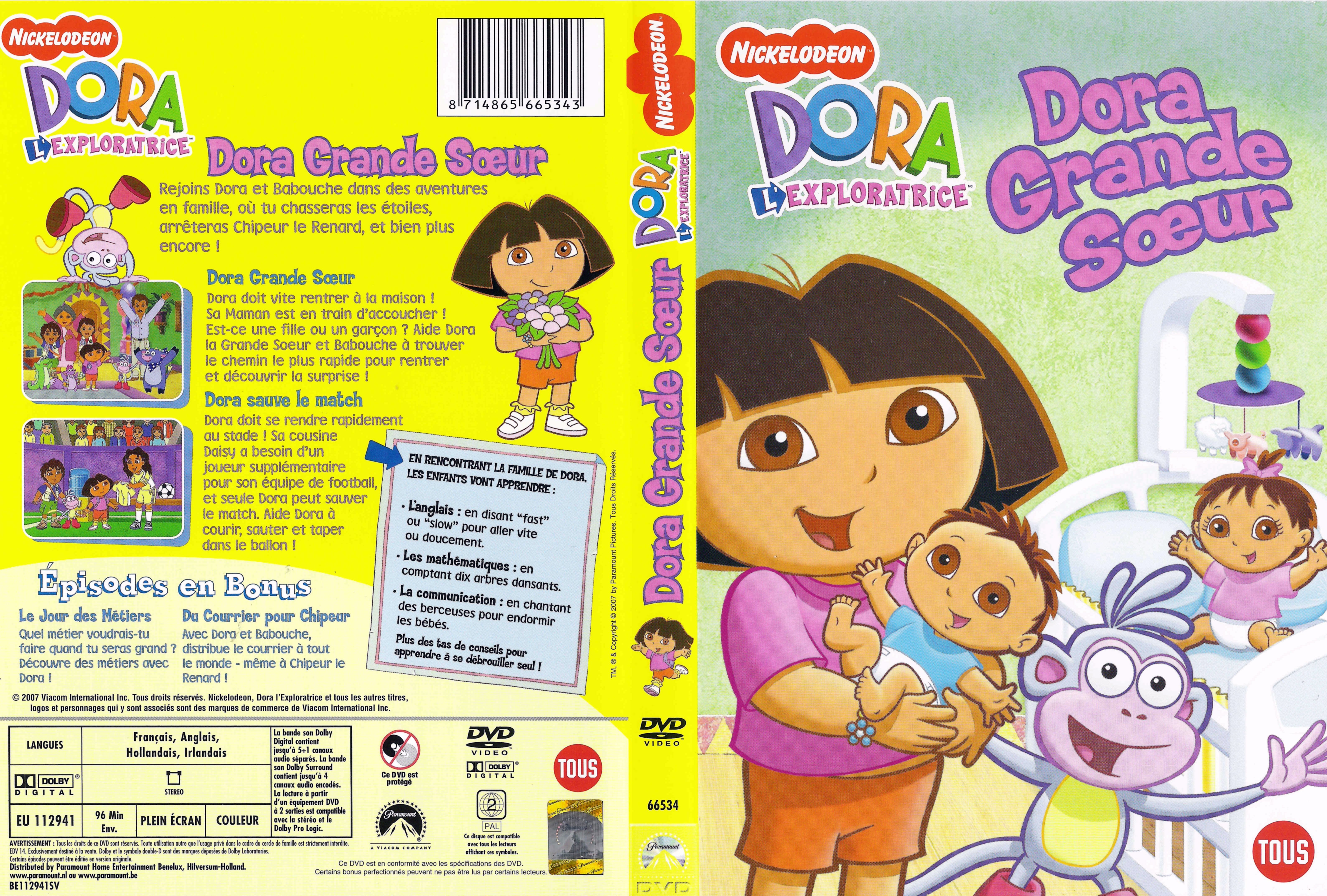 Jaquette DVD Dora l