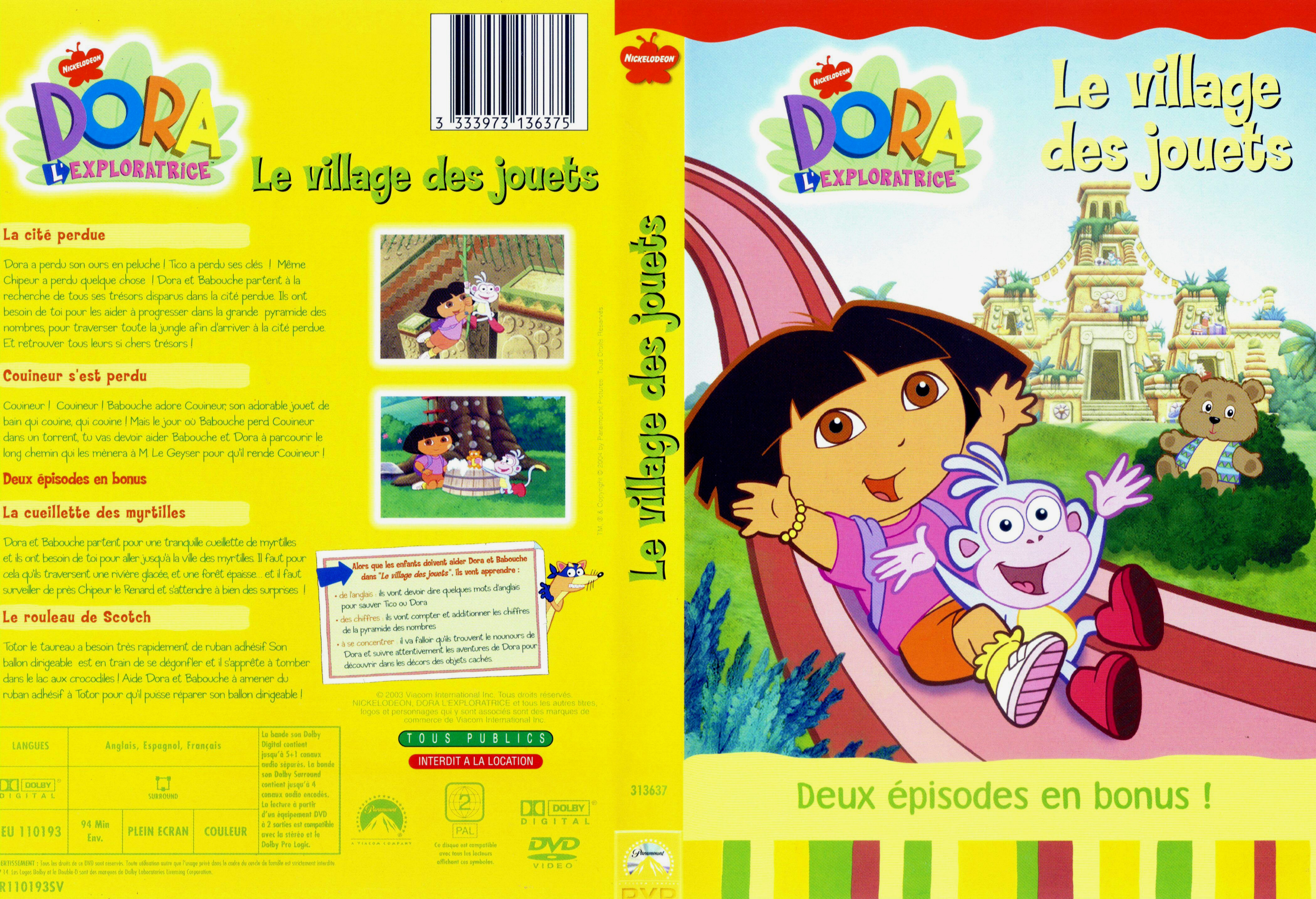 Jaquette DVD Dora l