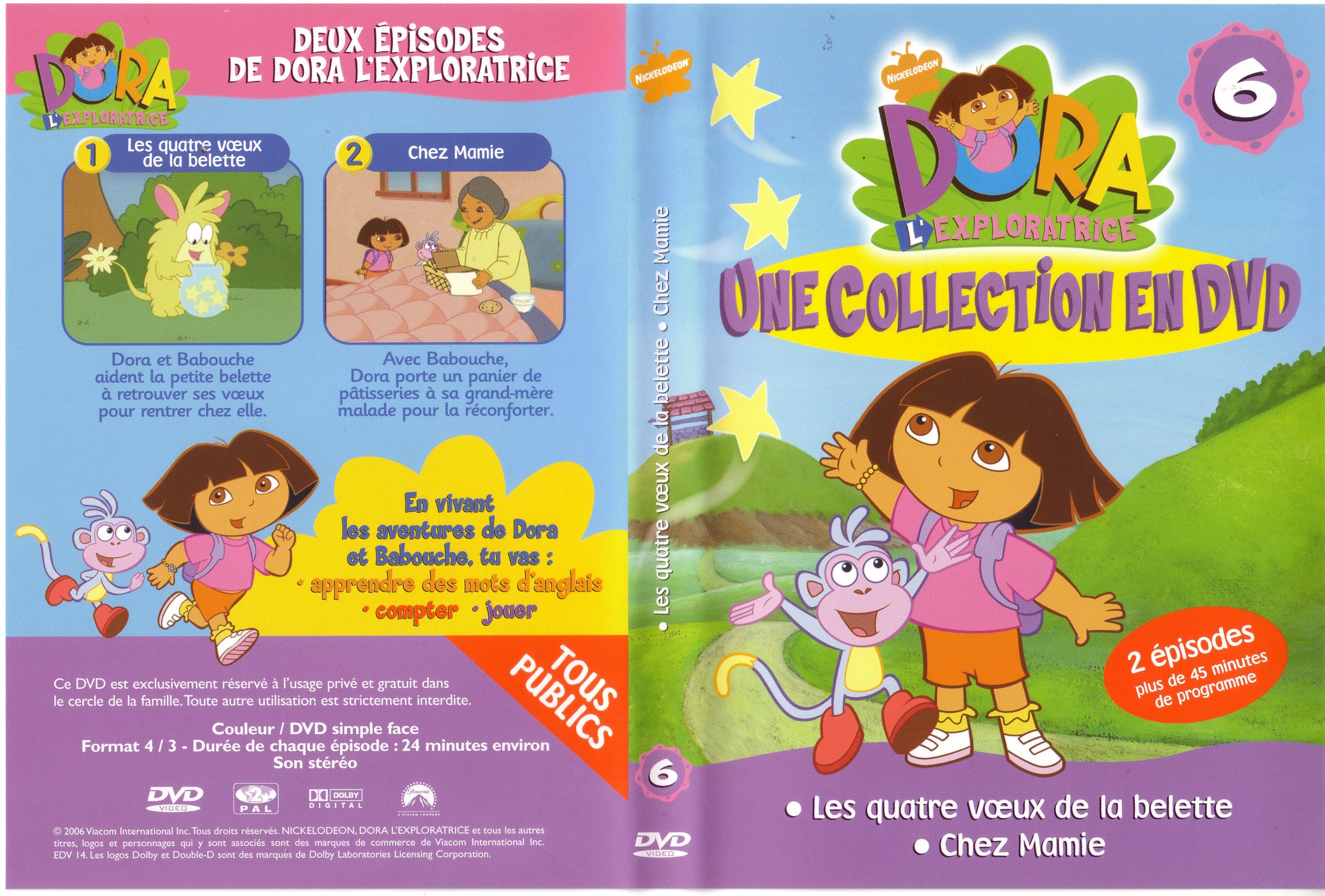 Jaquette DVD Dora l