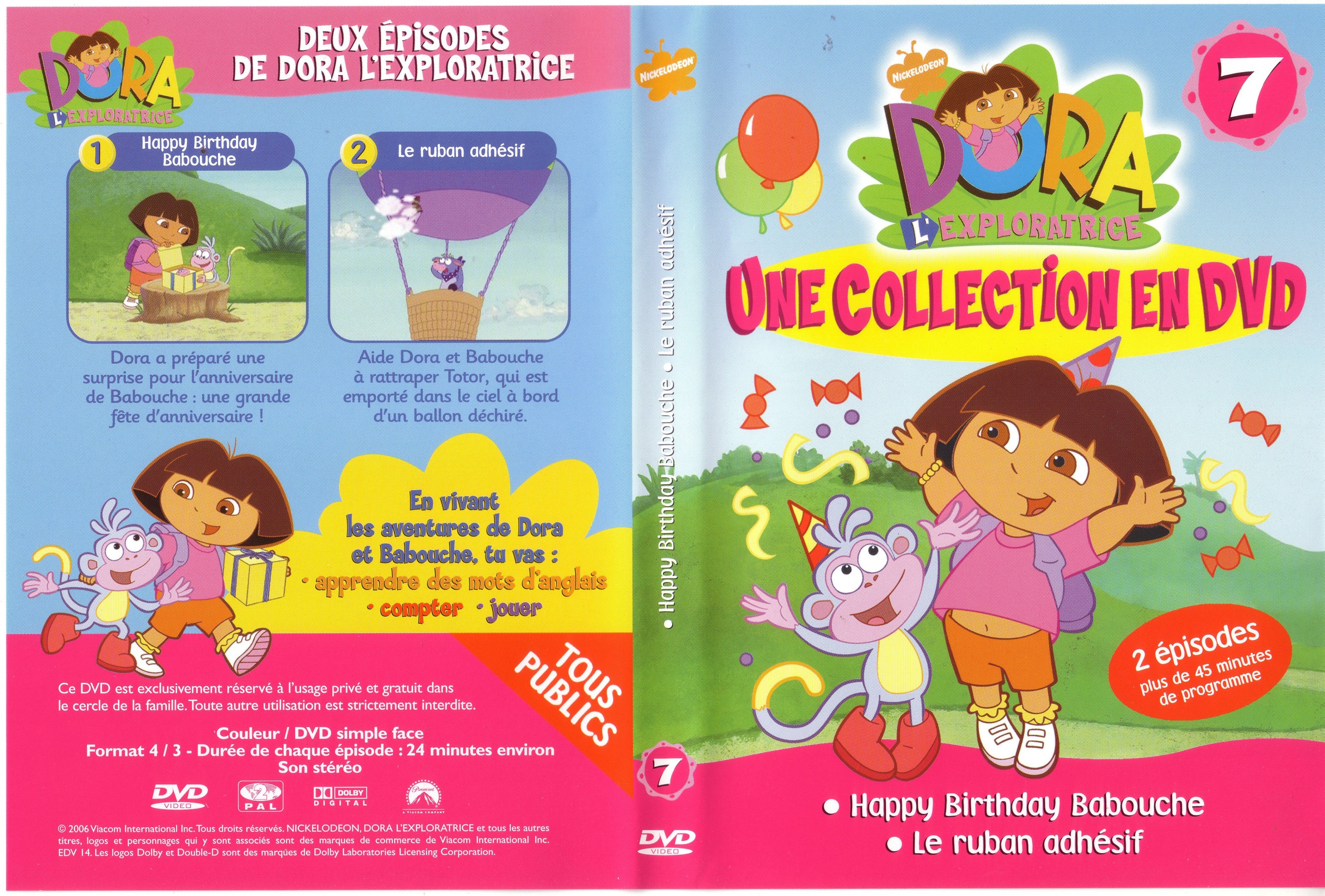 Jaquette DVD Dora l