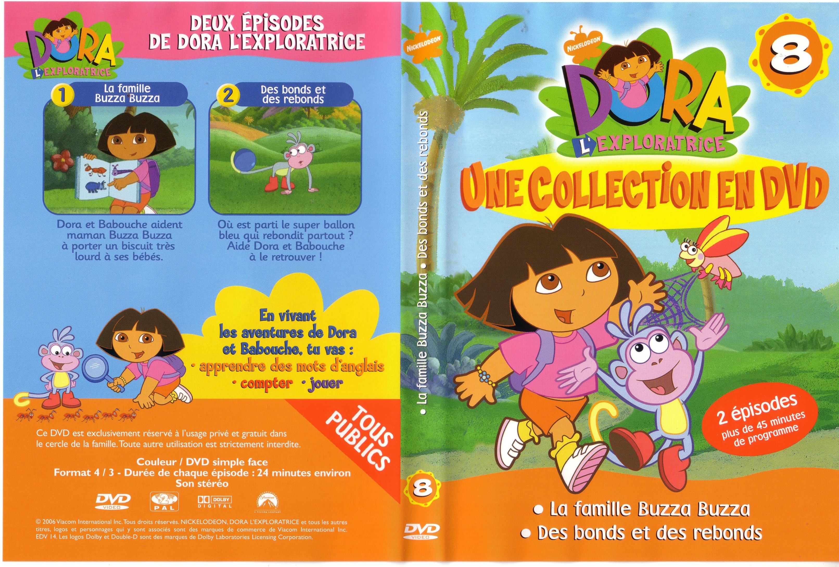 Jaquette DVD Dora l