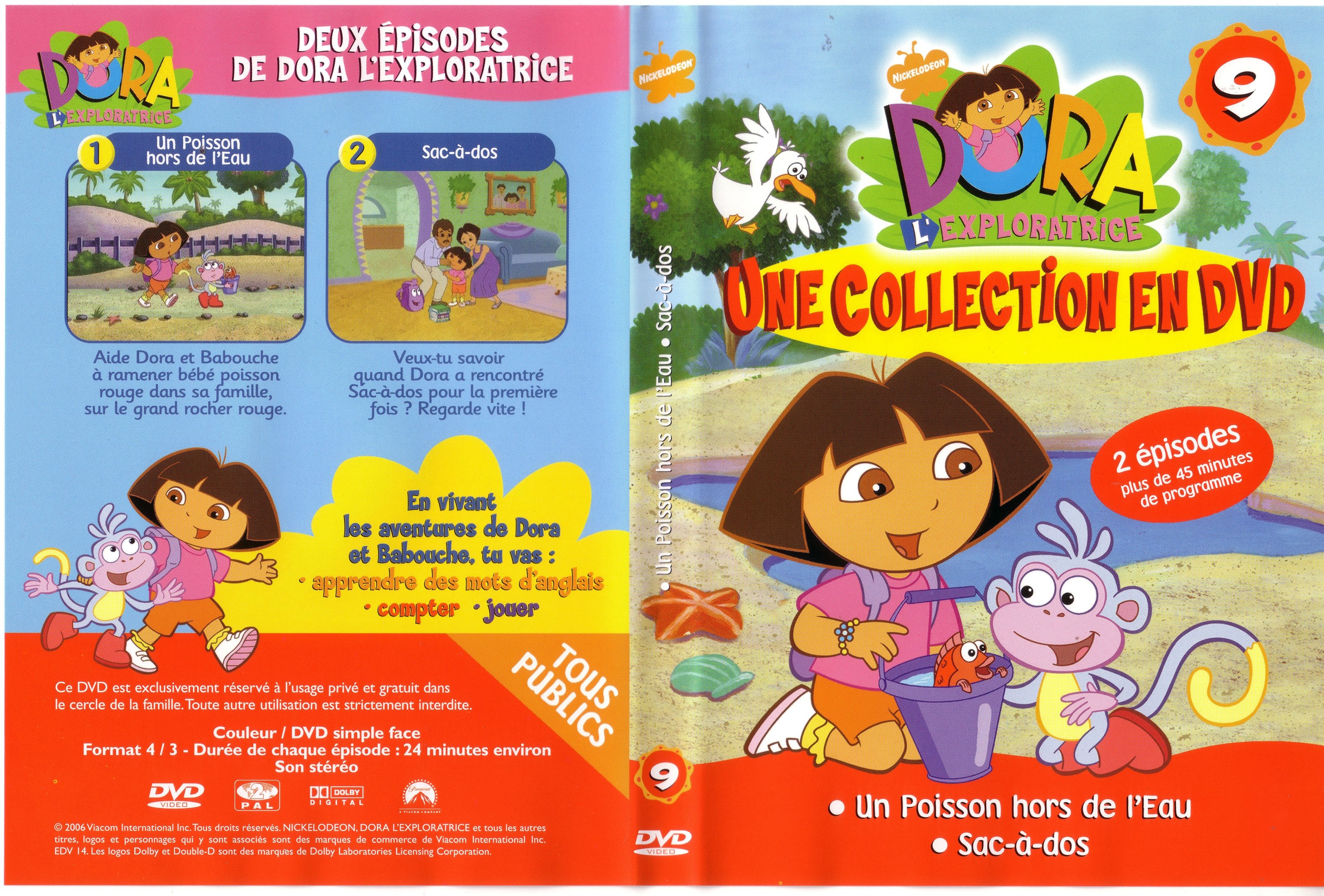 Jaquette DVD Dora l