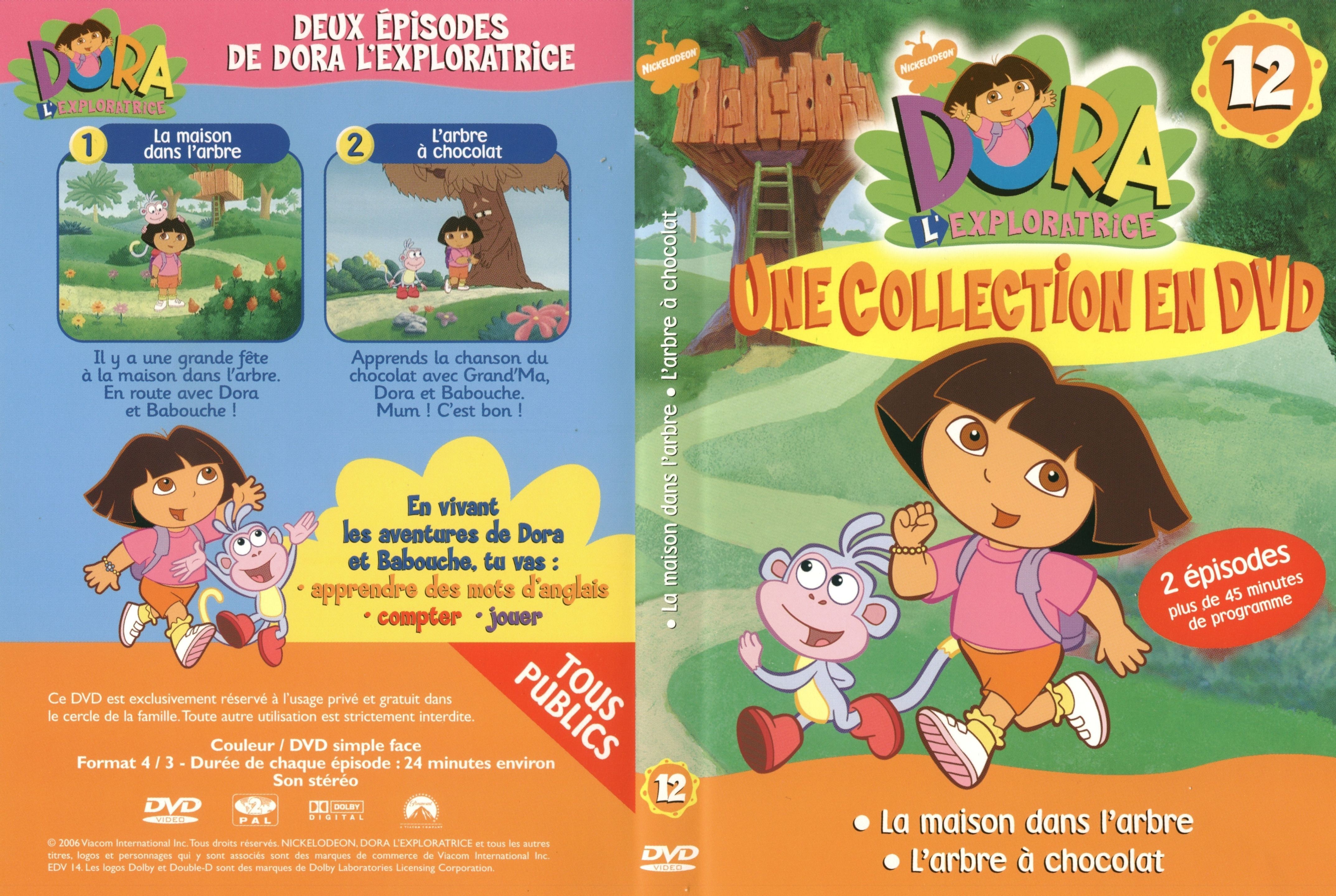 Jaquette DVD De Dora Lexploratrice Vol 12 Cinéma Passion.