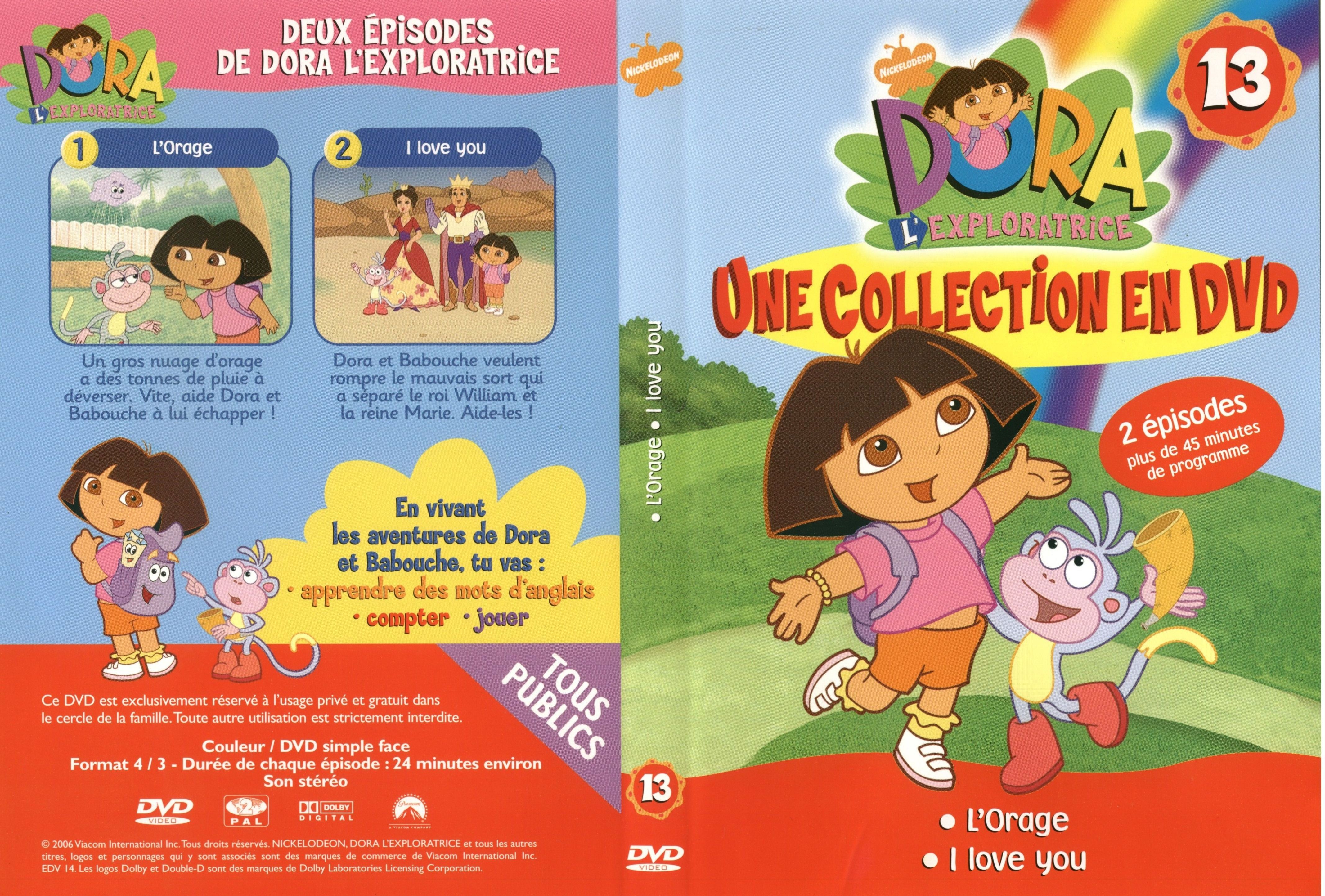 Jaquette DVD Dora l