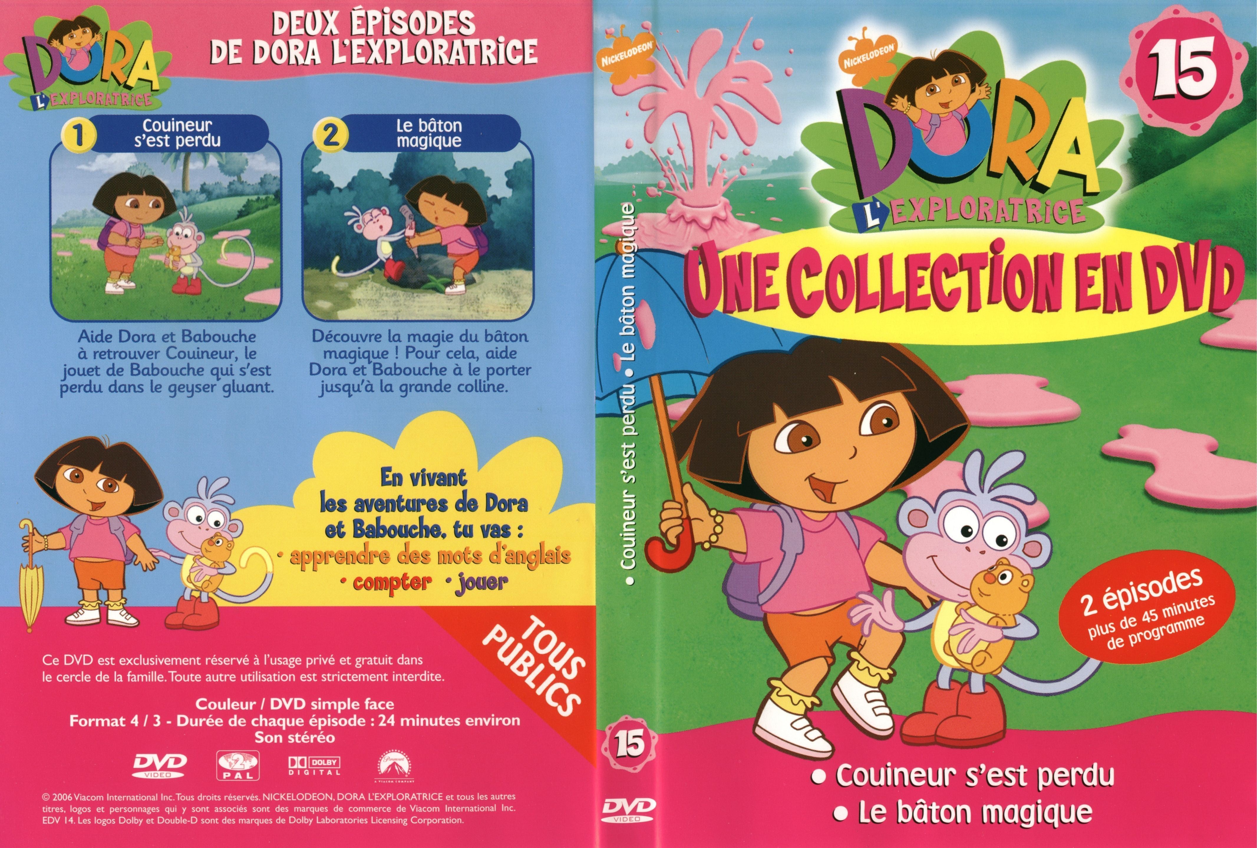 Jaquette DVD De Dora Lexploratrice Vol 15 Cinéma Passion.