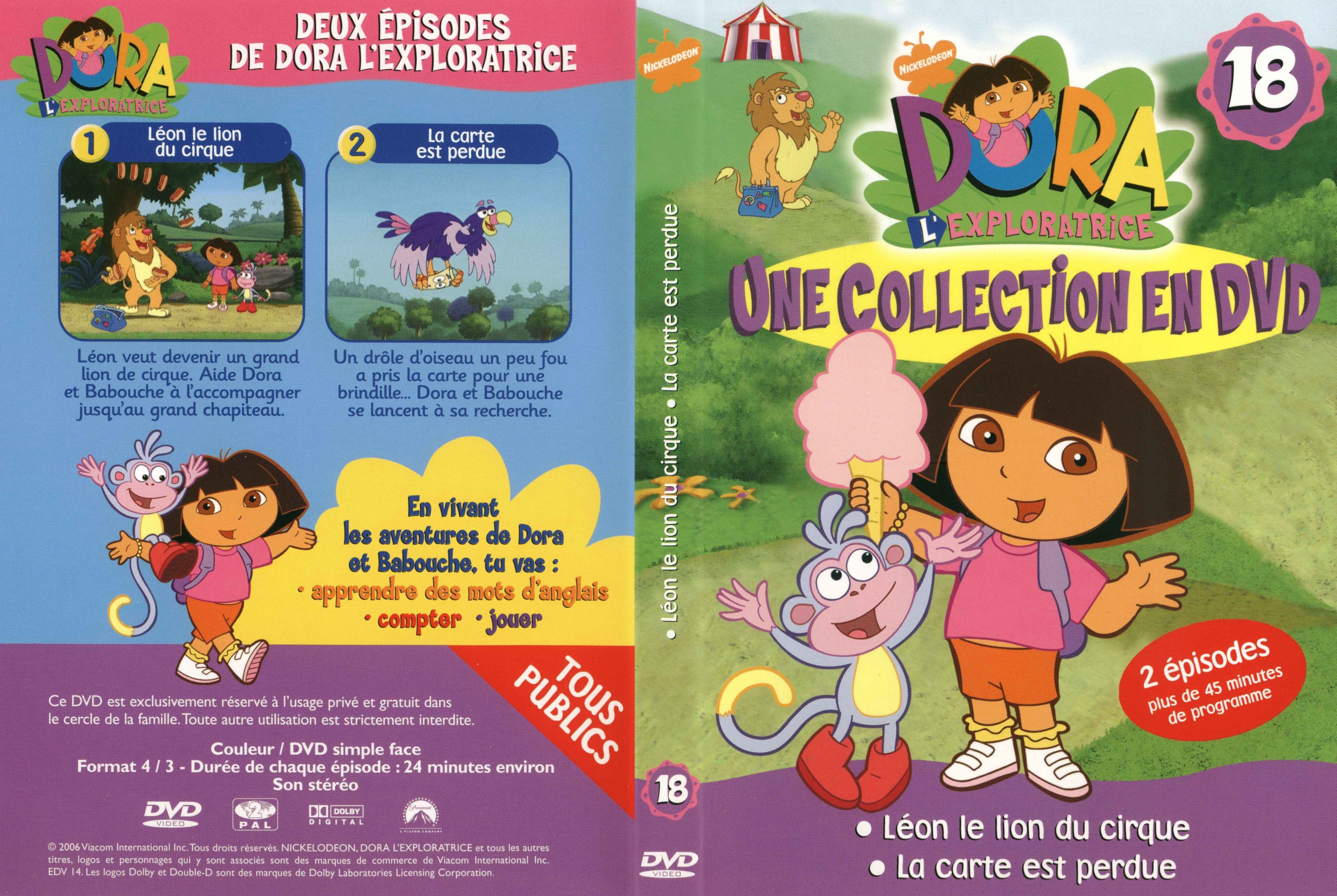 Jaquette DVD Dora l