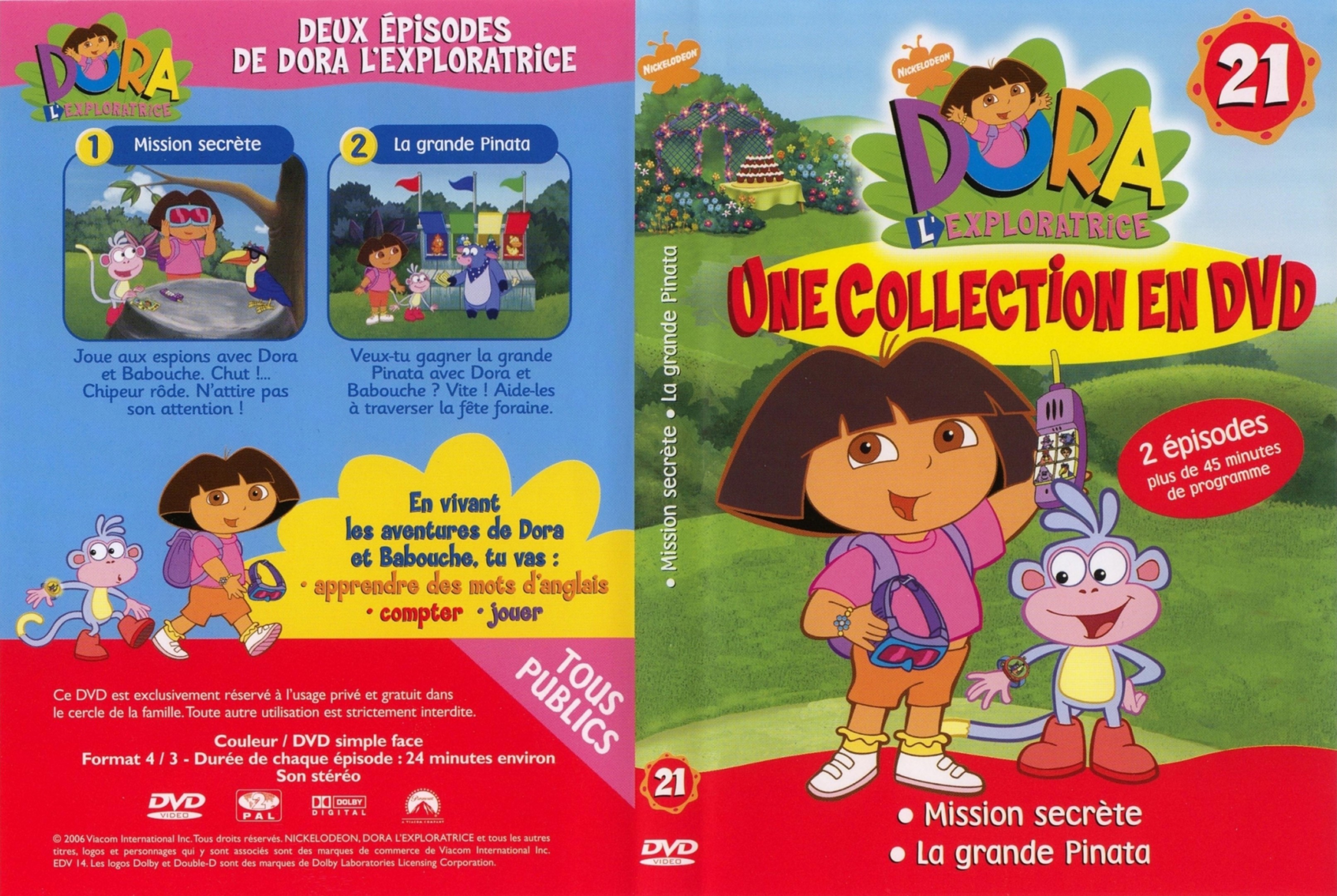 Jaquette DVD Dora l