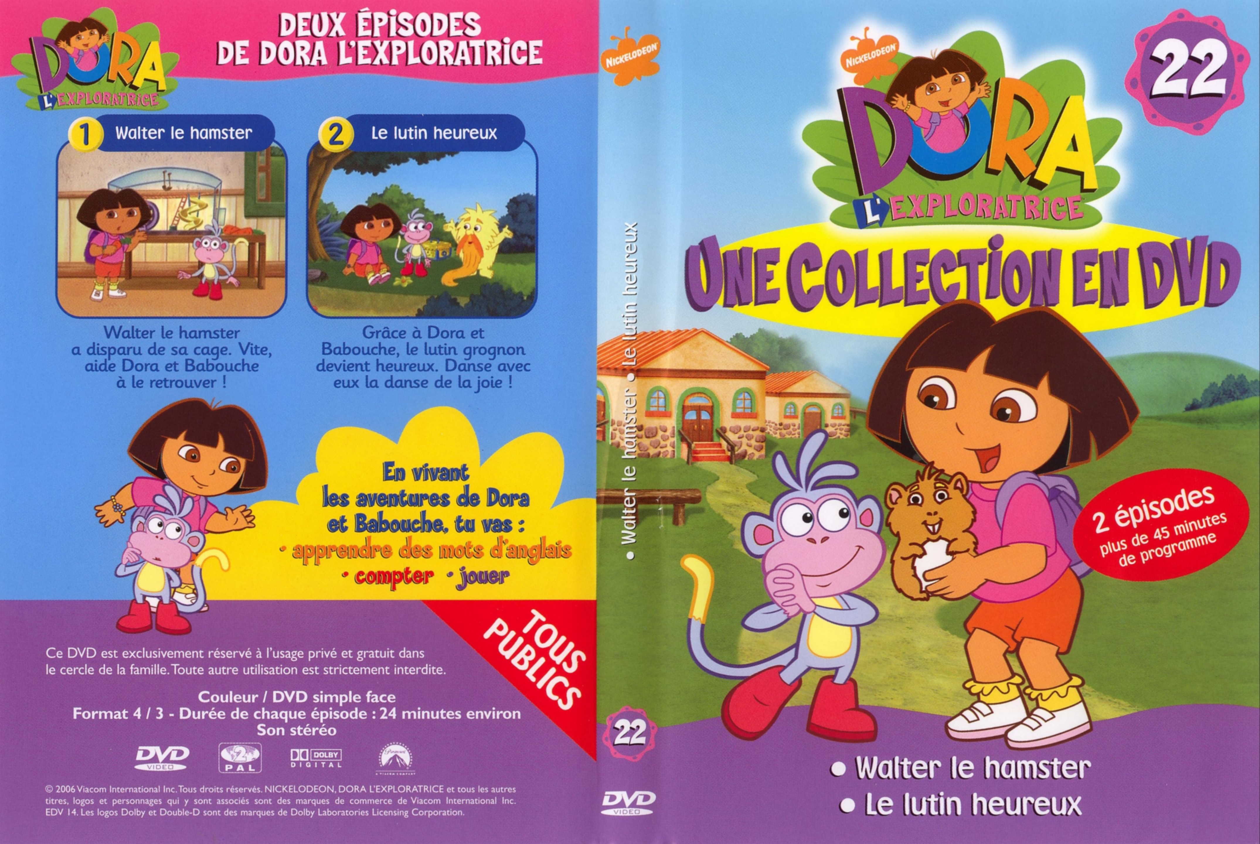 Jaquette DVD Dora l