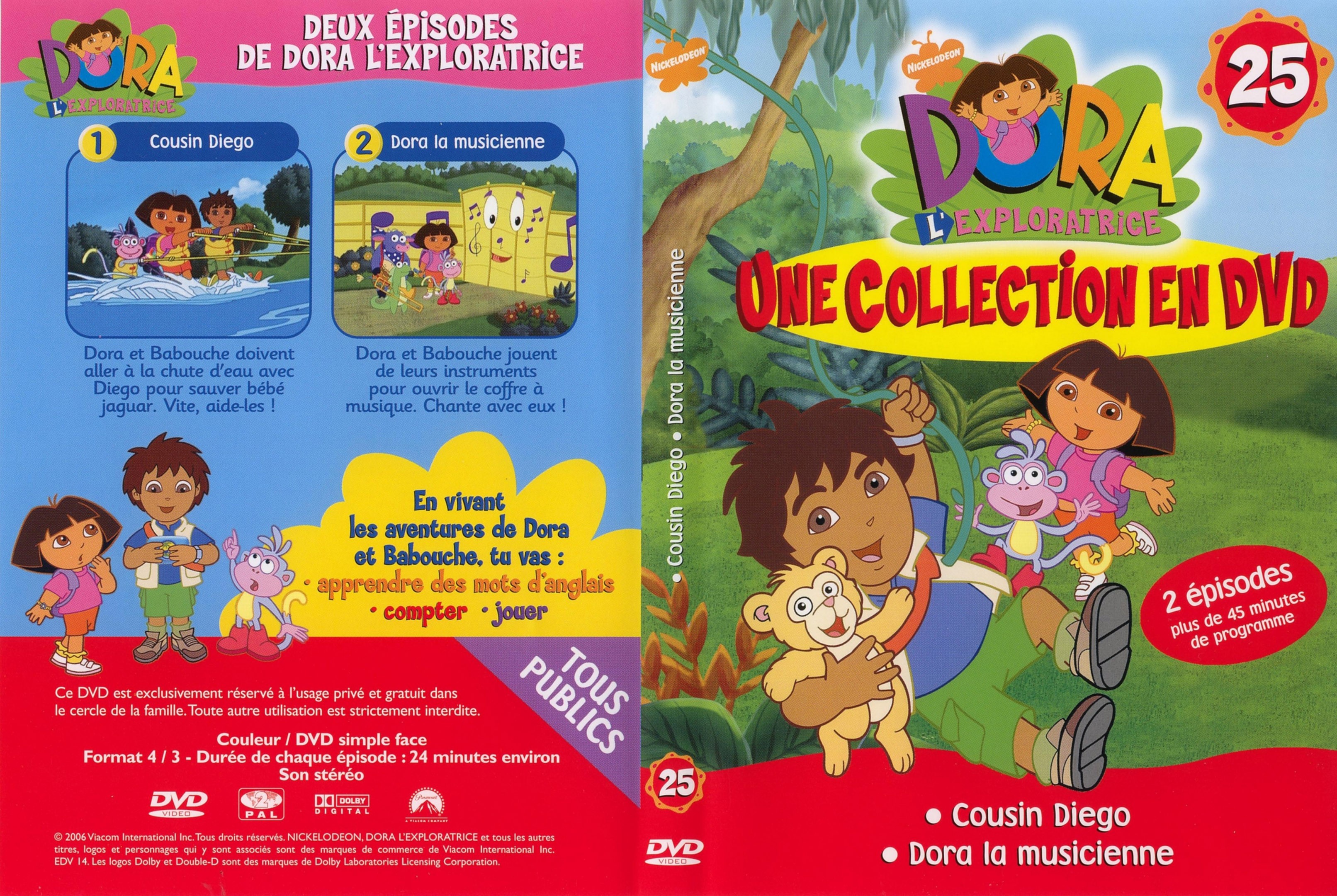 Jaquette DVD Dora l.