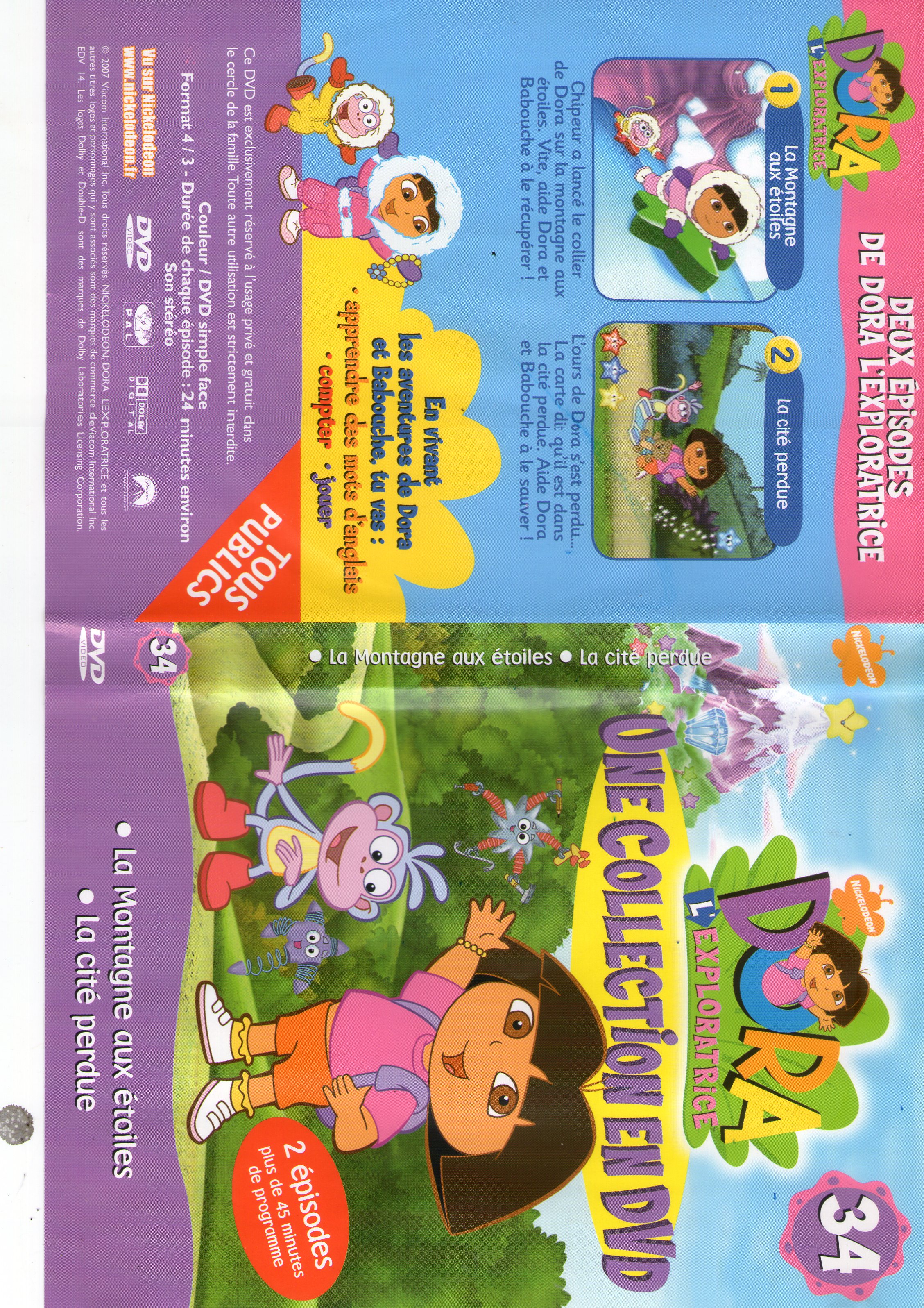 Jaquette DVD Dora l