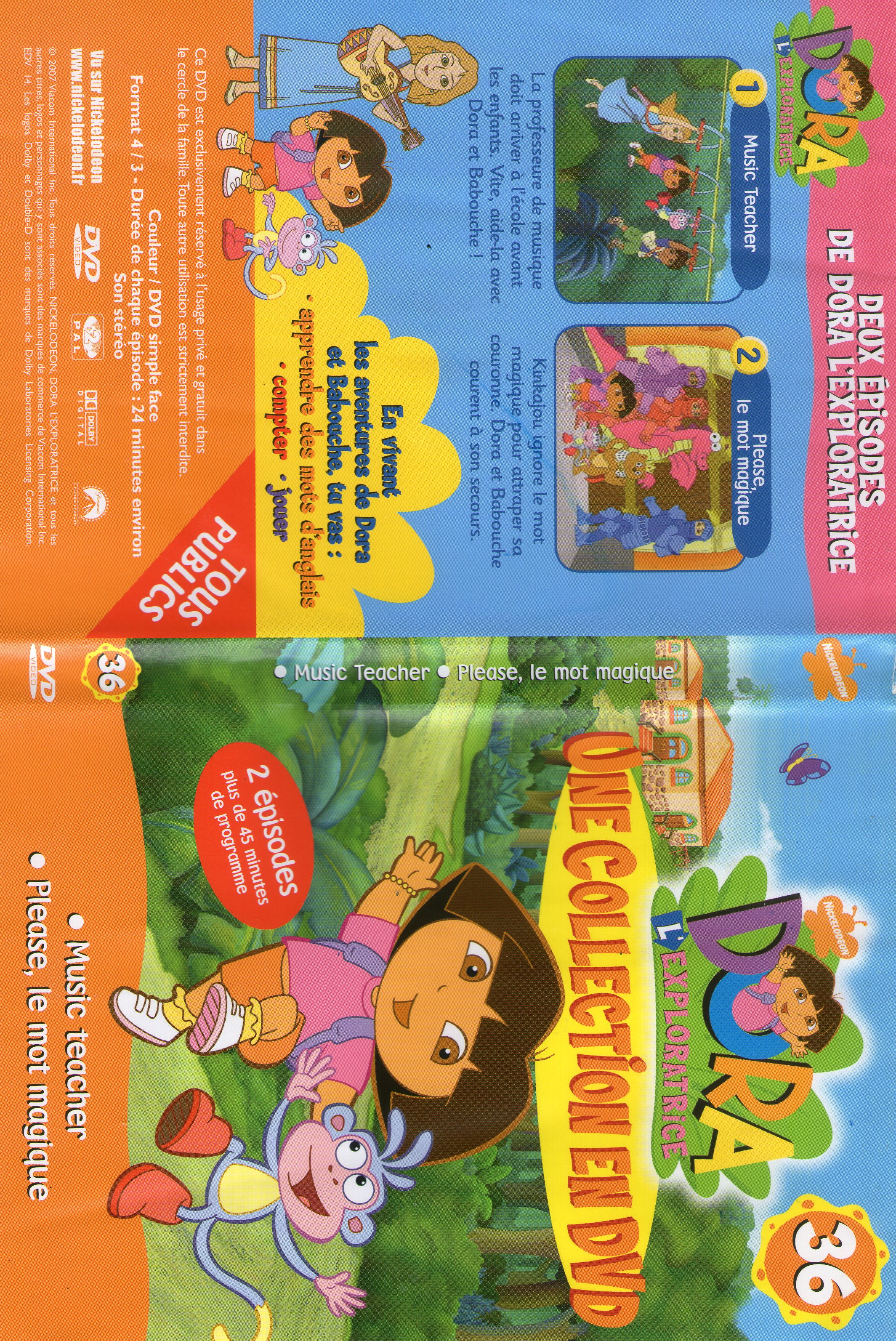 Jaquette DVD Dora l