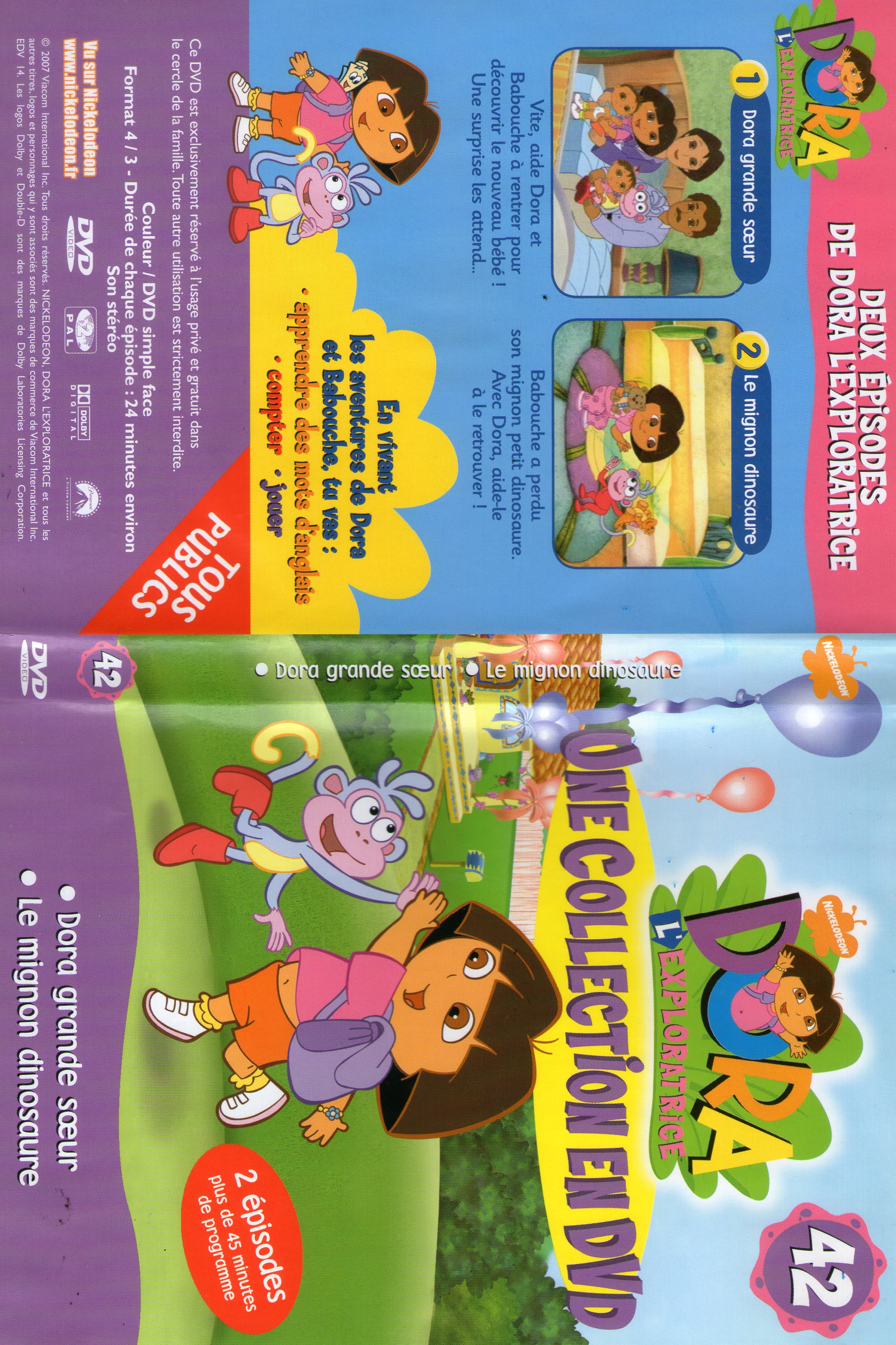 Jaquette DVD Dora l.