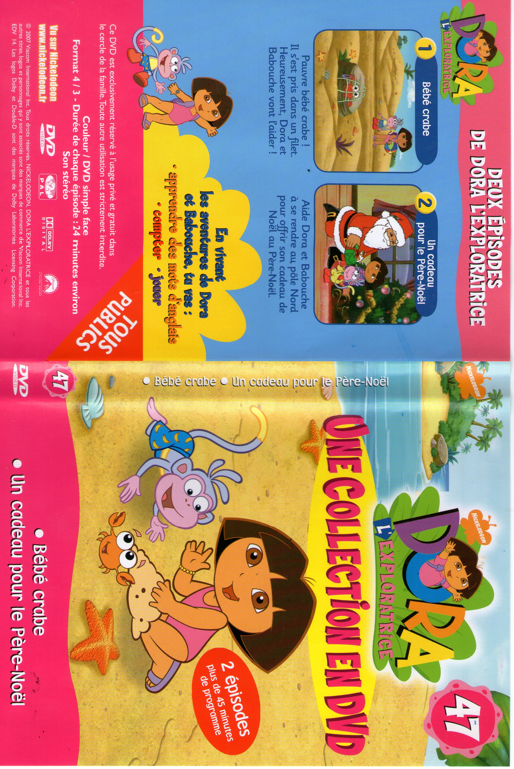 Jaquette DVD Dora l