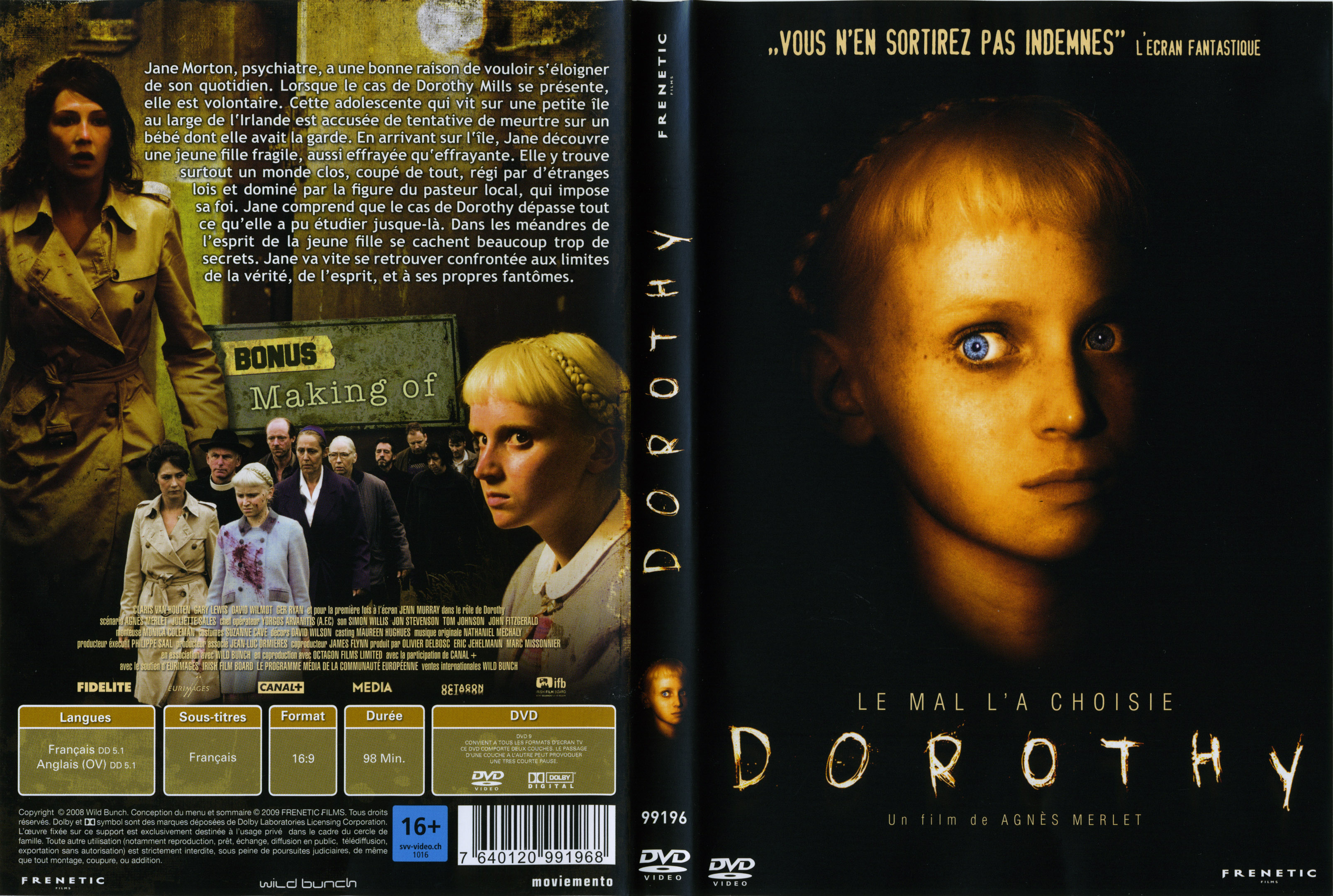 Jaquette DVD Dorothy