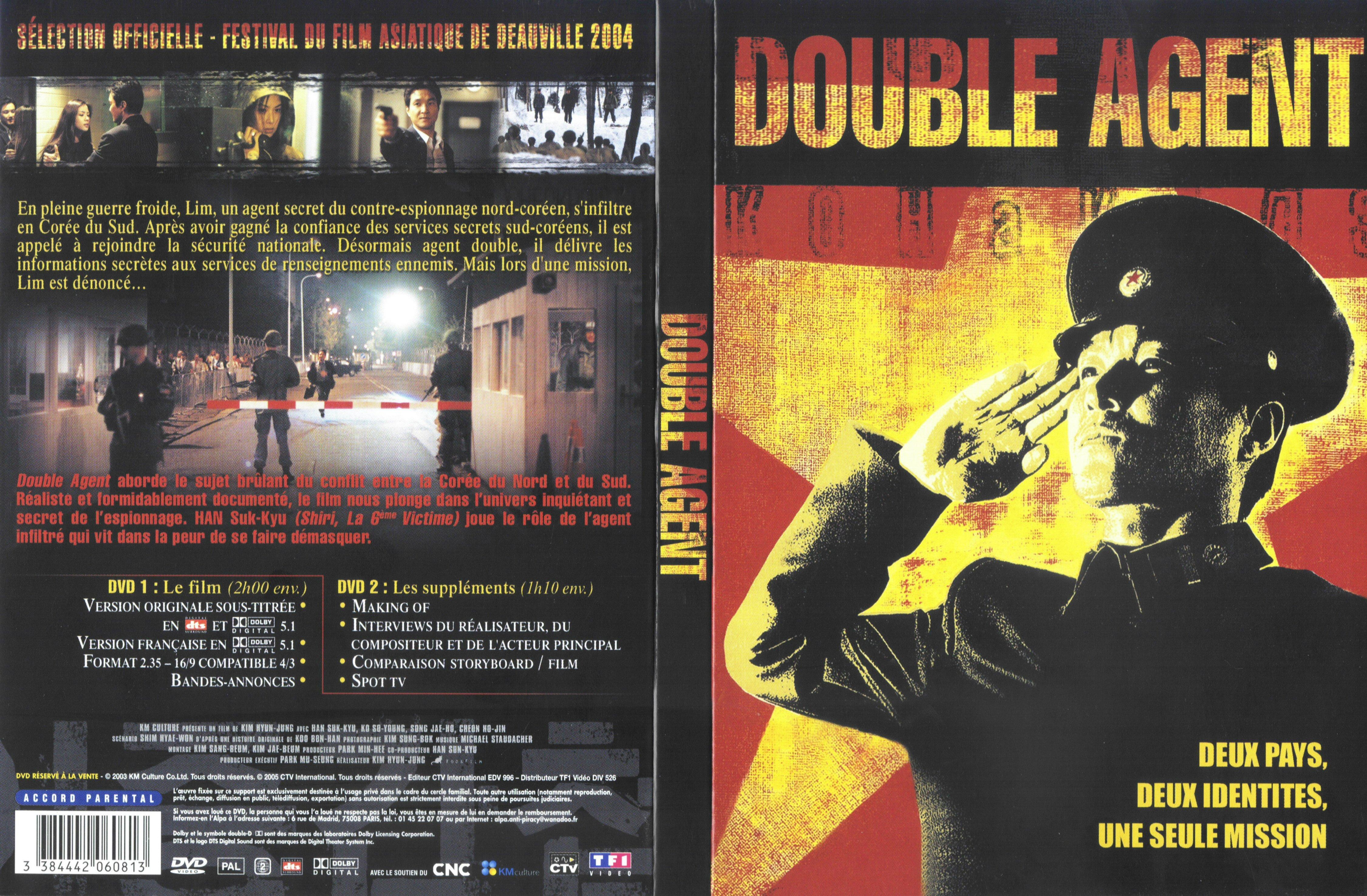 Jaquette DVD Double agent