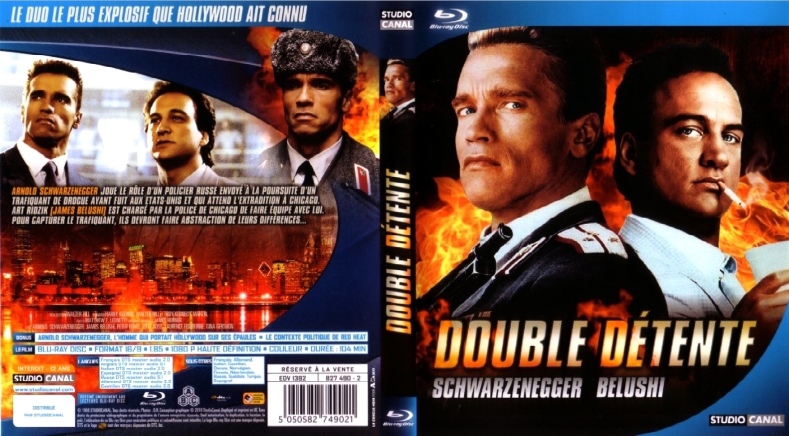 Jaquette DVD Double detente (BLU-RAY)