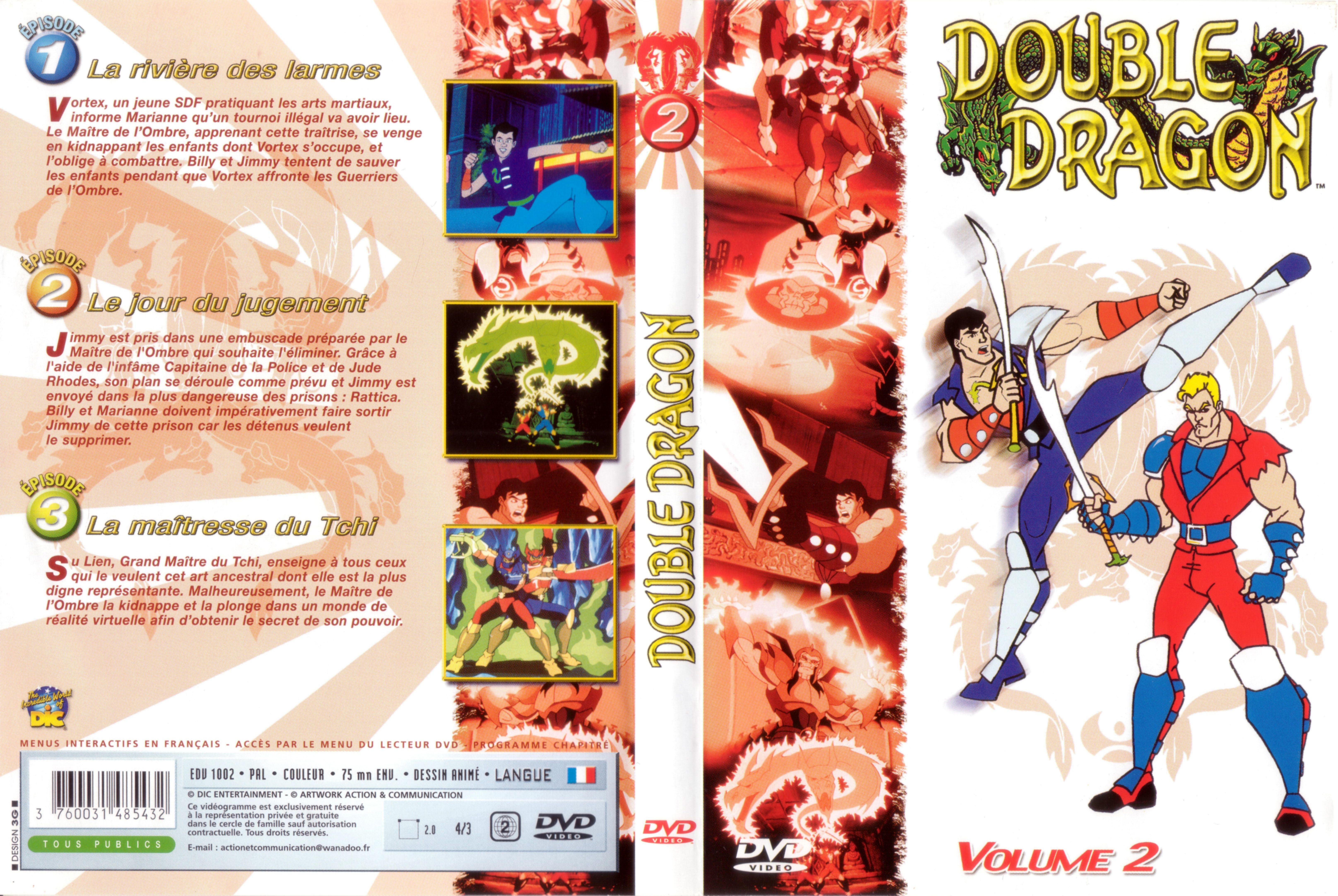 Jaquette DVD Double dragon vol 2