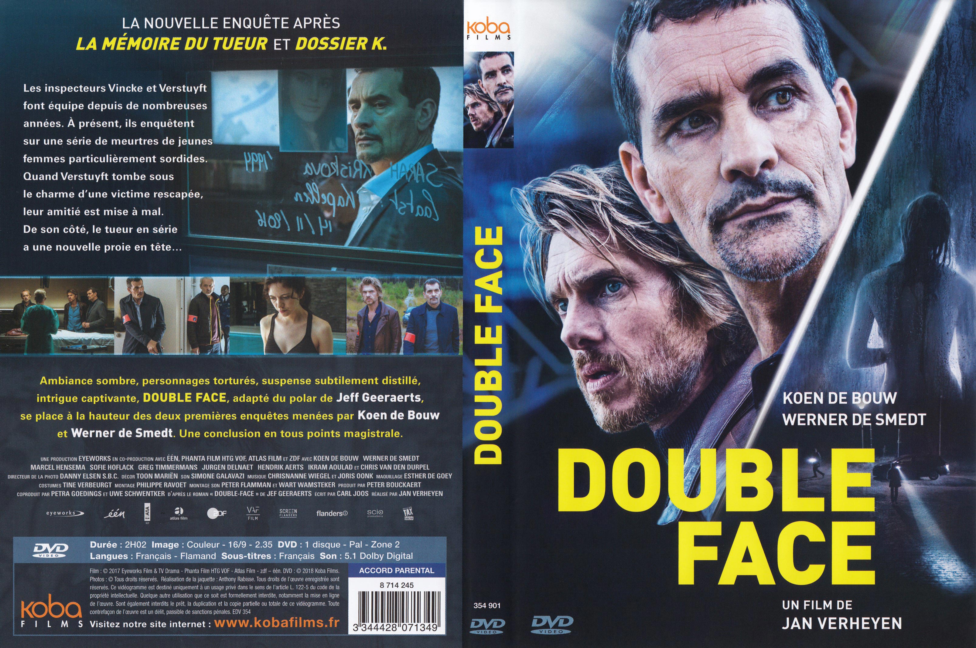 Jaquette DVD Double face (2017)